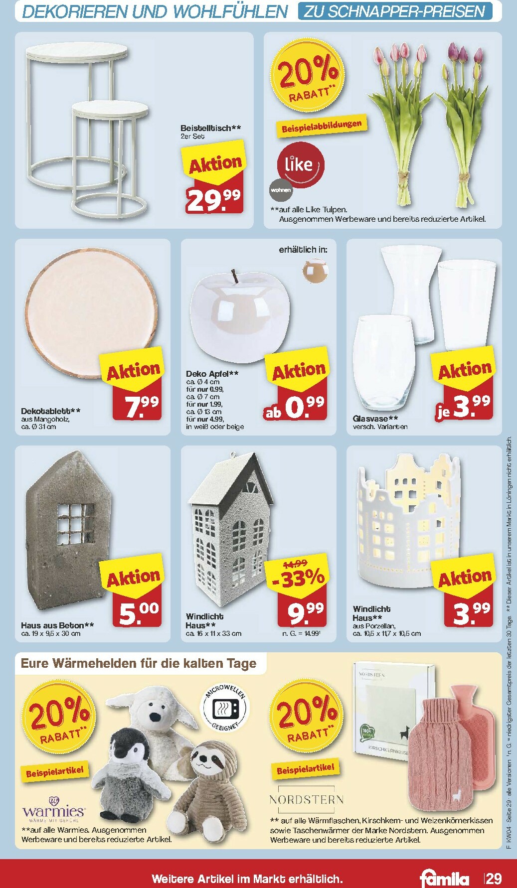 famila-nordwest - Famila Nordwest-Prospekt gültig vom 19.01. bis 24.01. - page: 29