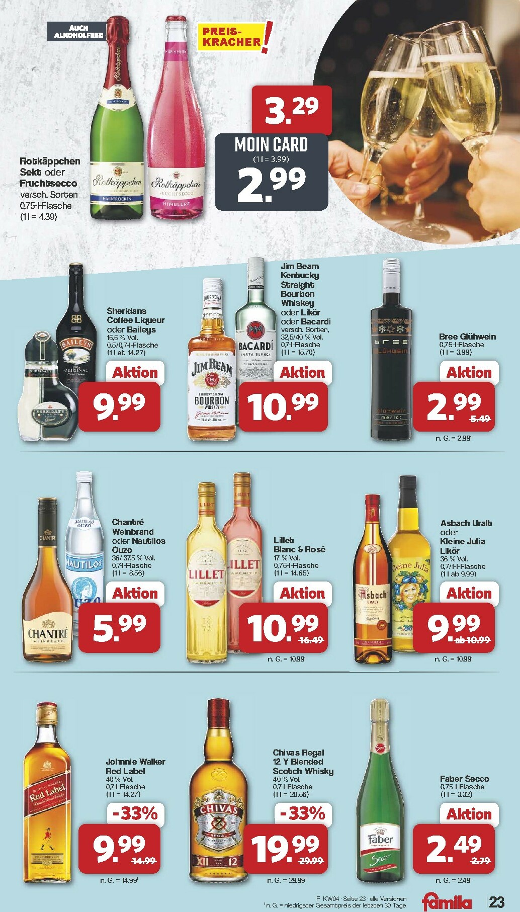 famila-nordwest - Famila Nordwest-Prospekt gültig vom 19.01. bis 24.01. - page: 23