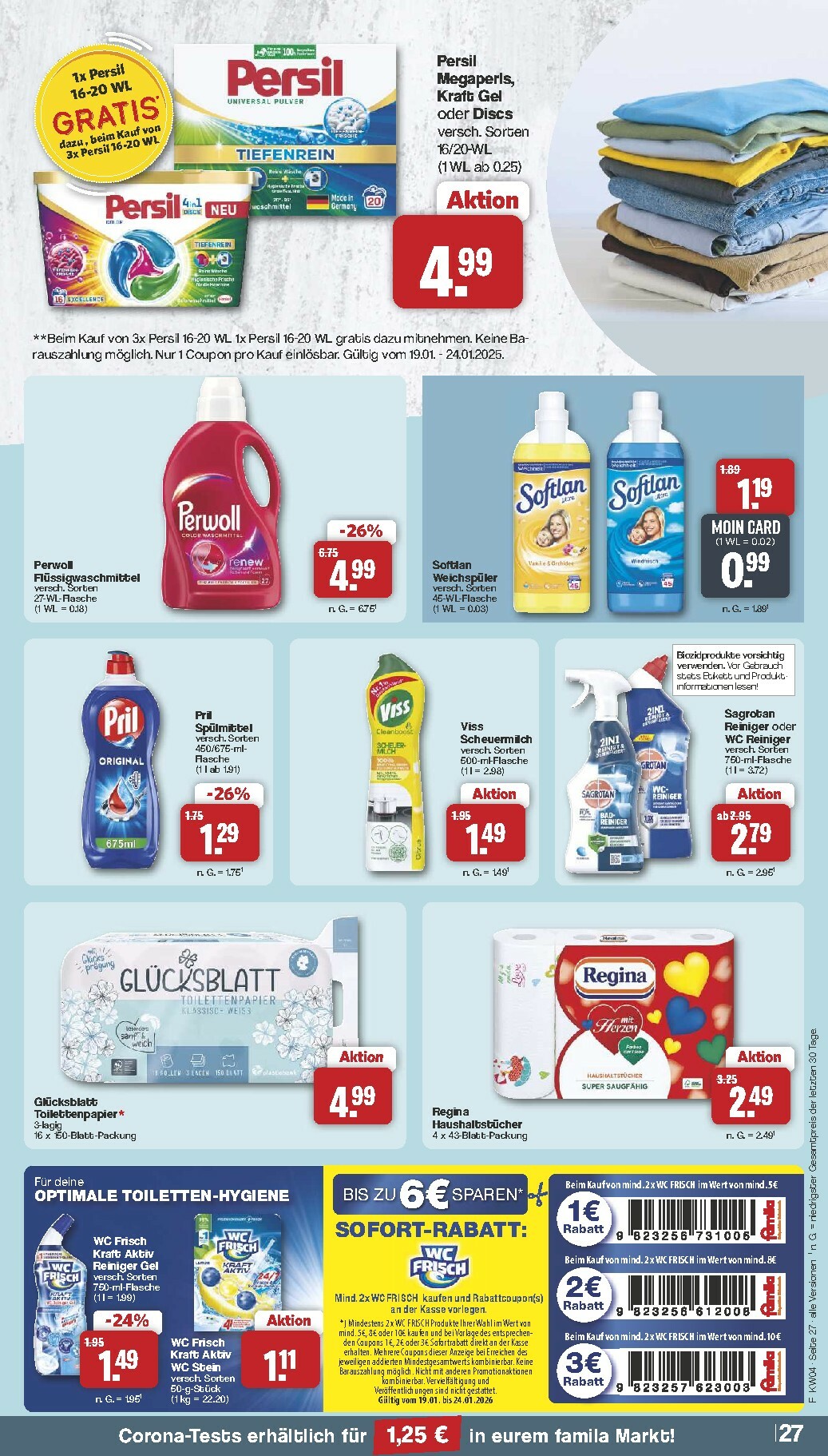 famila-nordwest - Famila Nordwest-Prospekt gültig vom 19.01. bis 24.01. - page: 27