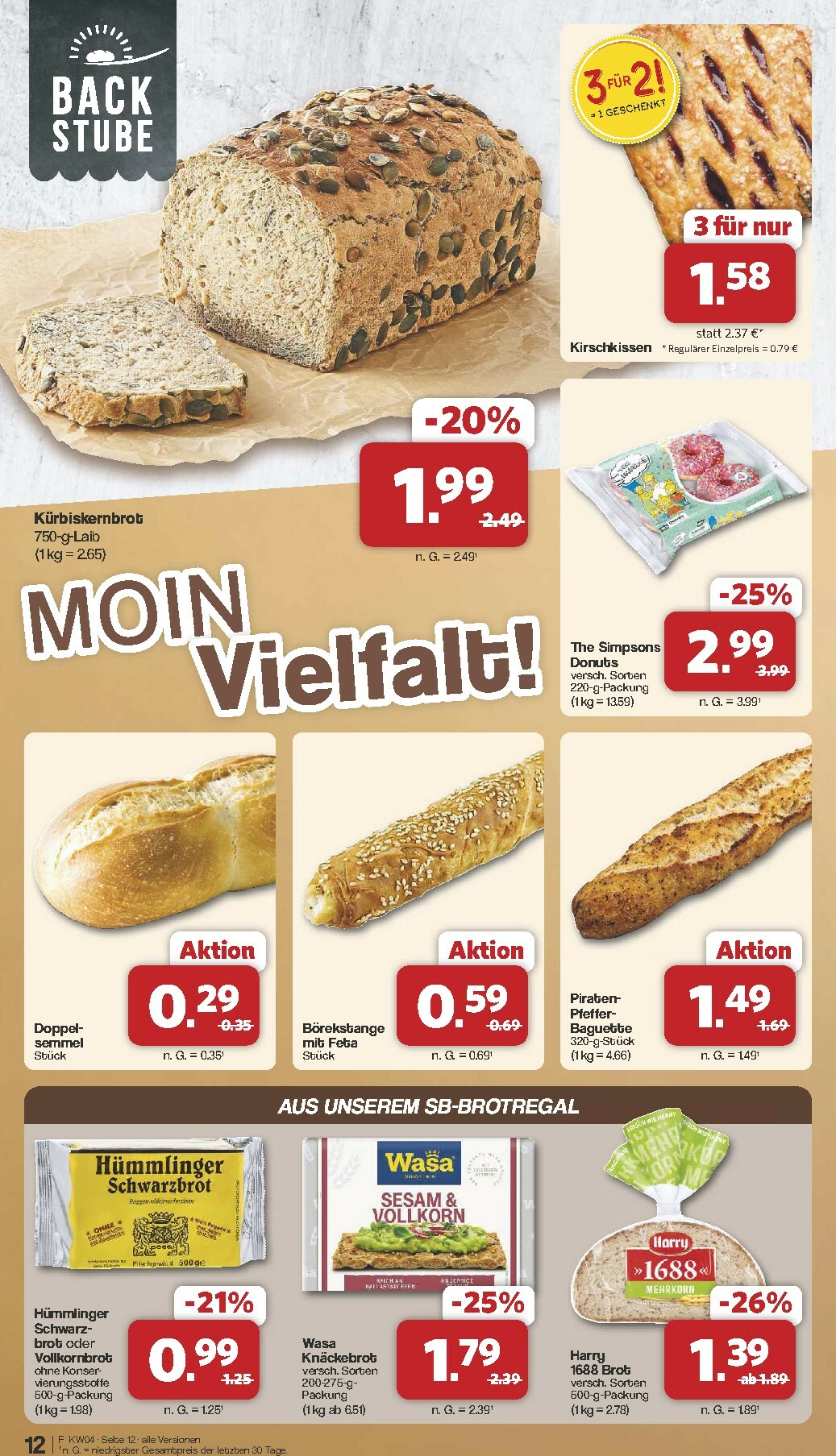 famila-nordwest - Famila Nordwest-Prospekt gültig vom 19.01. bis 24.01. - page: 12