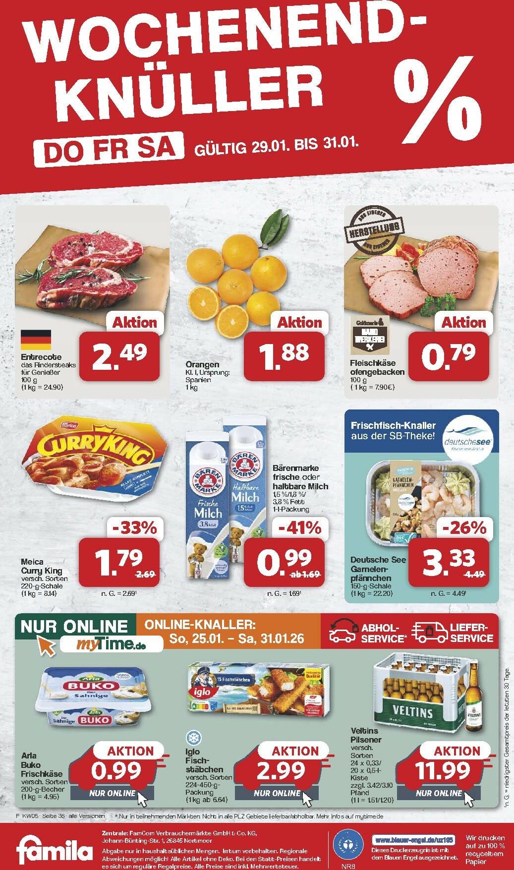 famila-nordwest - Famila Nordwest-Prospekt gültig vom 26.01. bis 31.01. - page: 36