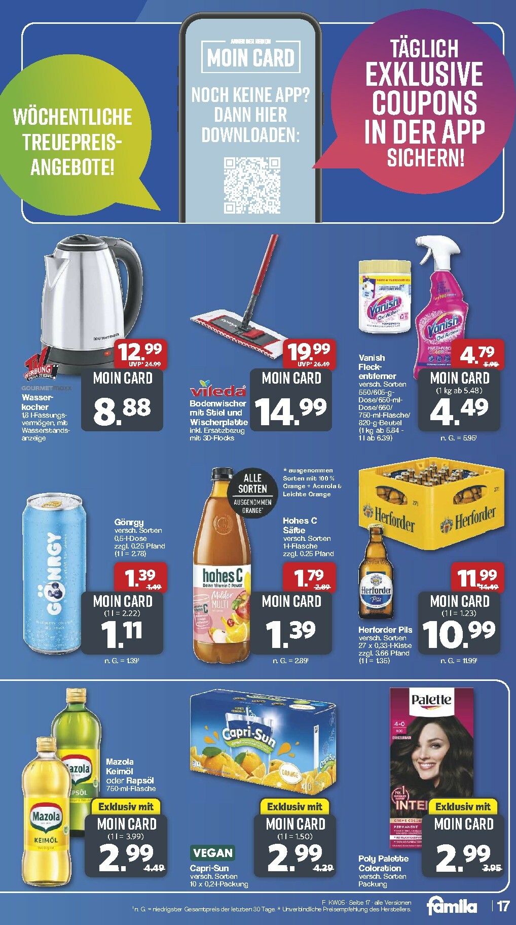 famila-nordwest - Famila Nordwest-Prospekt gültig vom 26.01. bis 31.01. - page: 17