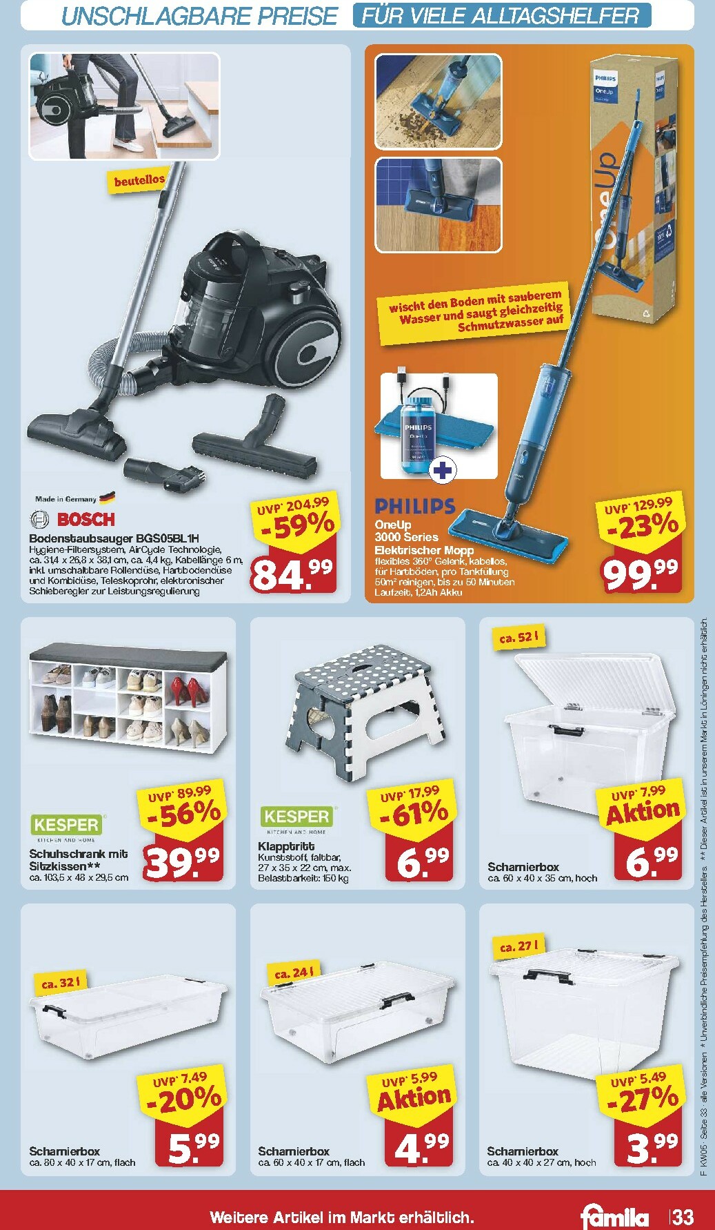 famila-nordwest - Famila Nordwest-Prospekt gültig vom 26.01. bis 31.01. - page: 33