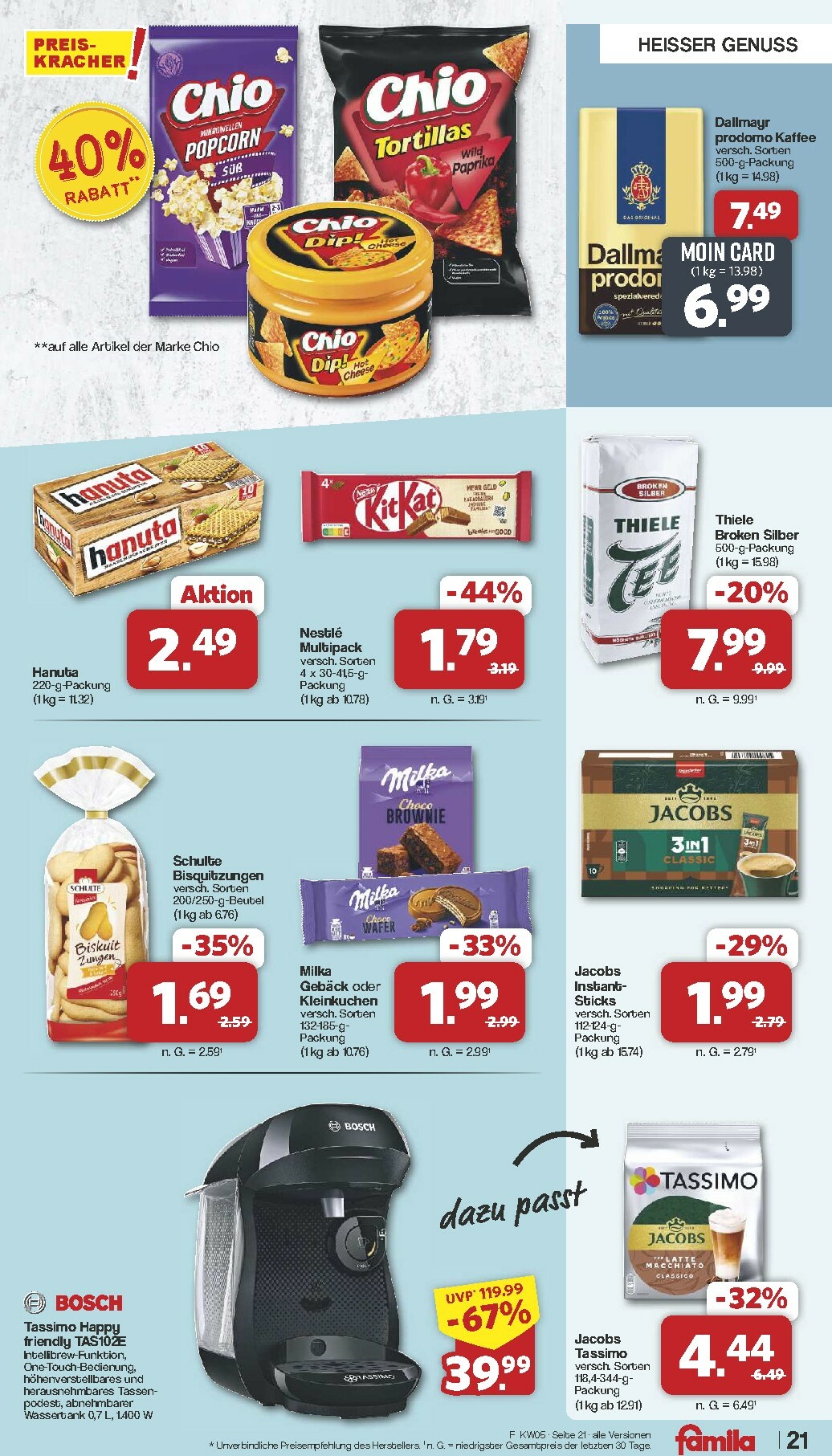 famila-nordwest - Famila Nordwest-Prospekt gültig vom 26.01. bis 31.01. - page: 21