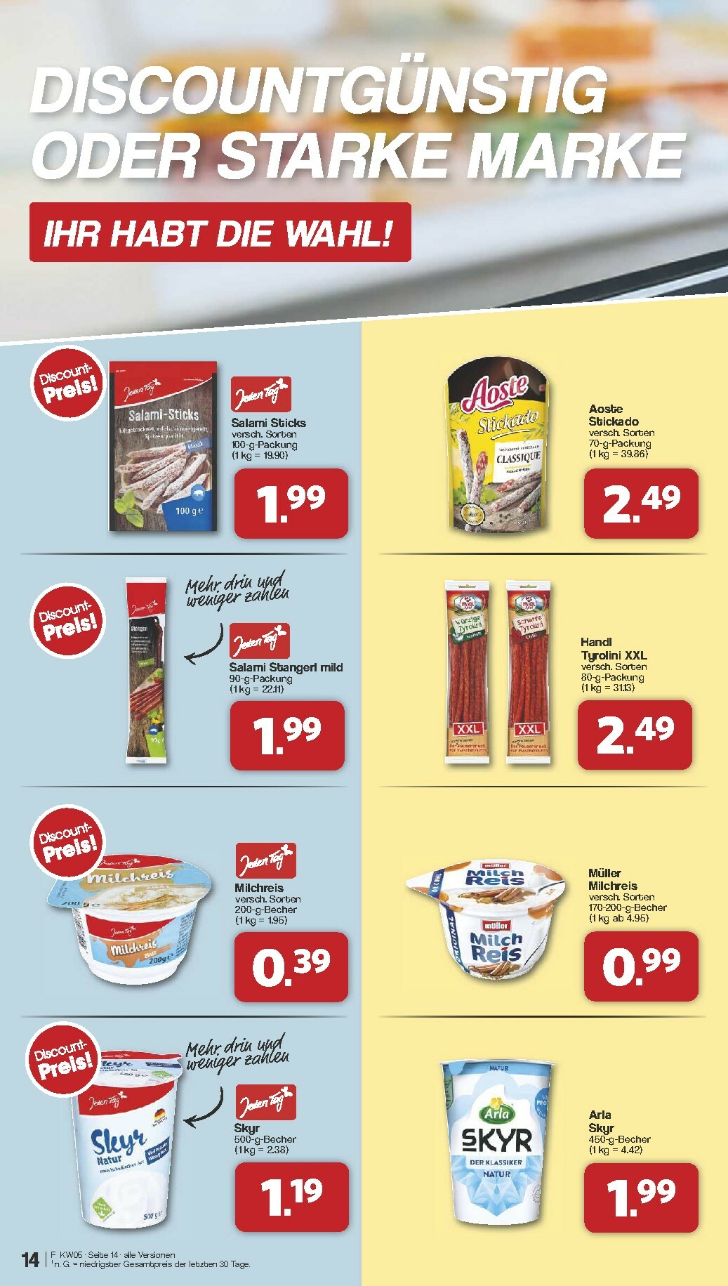 famila-nordwest - Famila Nordwest-Prospekt gültig vom 26.01. bis 31.01. - page: 14