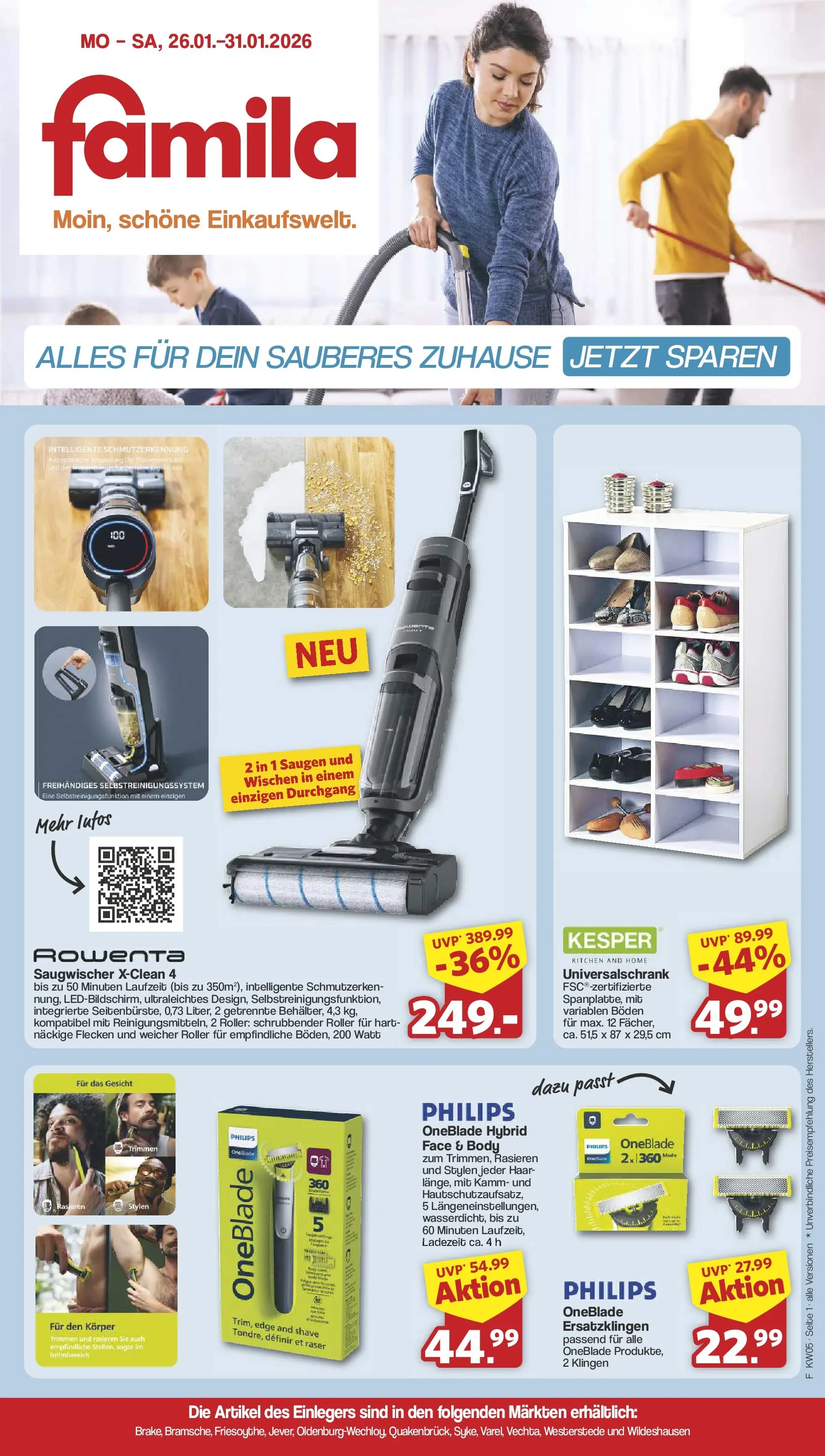 famila-nordwest - Famila Nordwest - Nonfood-Prospekt gültig vom 26.01.2026 bis 31.01.2026 - page: 1