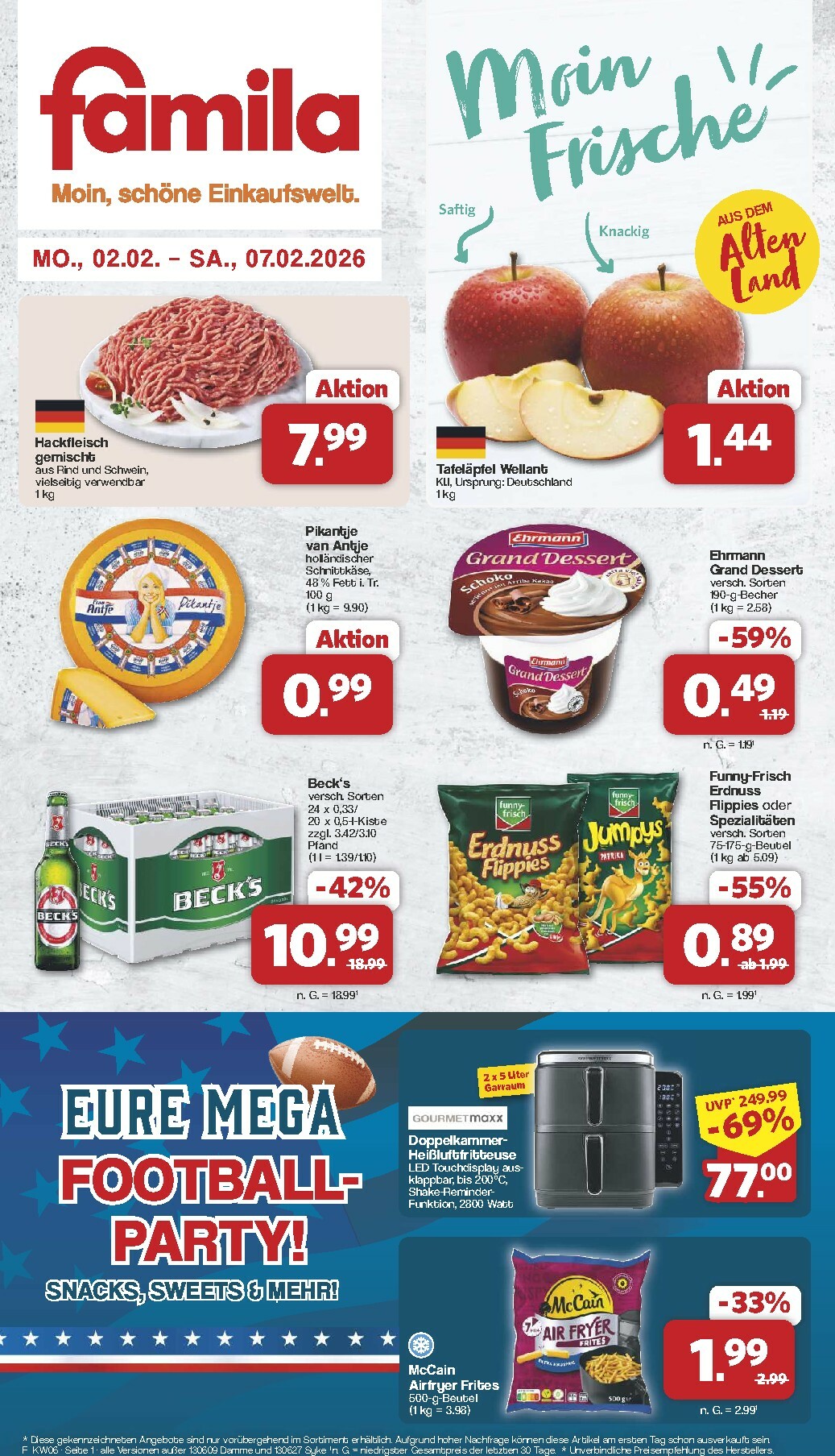 famila-nordwest - Famila Nordwest-Prospekt gültig vom 02.02.2026 bis 07.02.2026