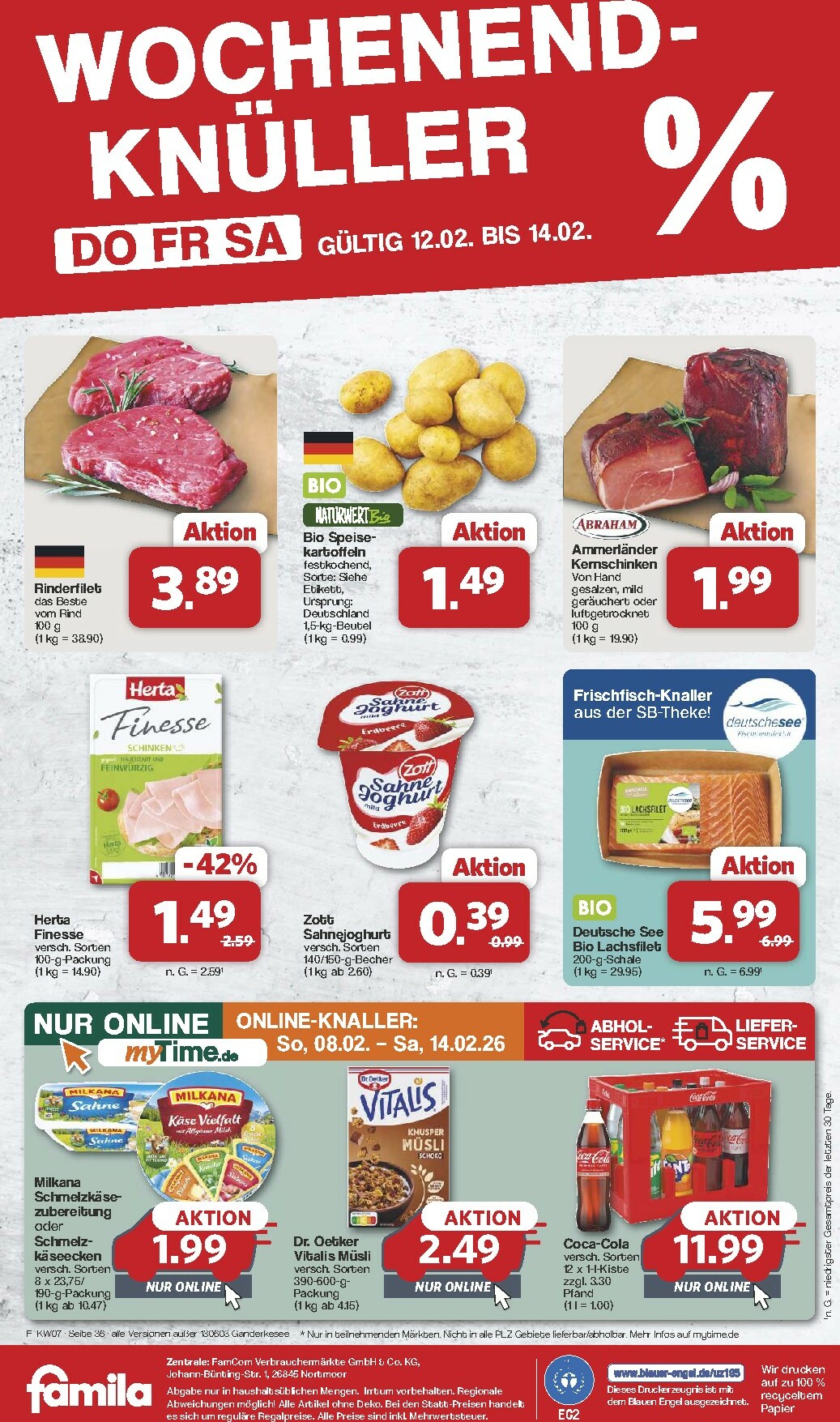 famila-nordwest - Famila Nordwest-Prospekt gültig vom 09.02.2026 bis 14.02.2026 - page: 38