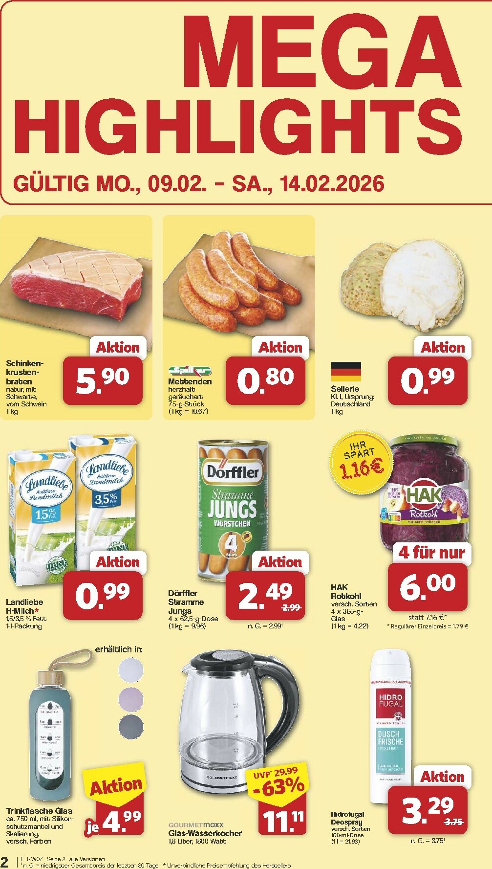 famila-nordwest - Famila Nordwest-Prospekt gültig vom 09.02.2026 bis 14.02.2026 - page: 2