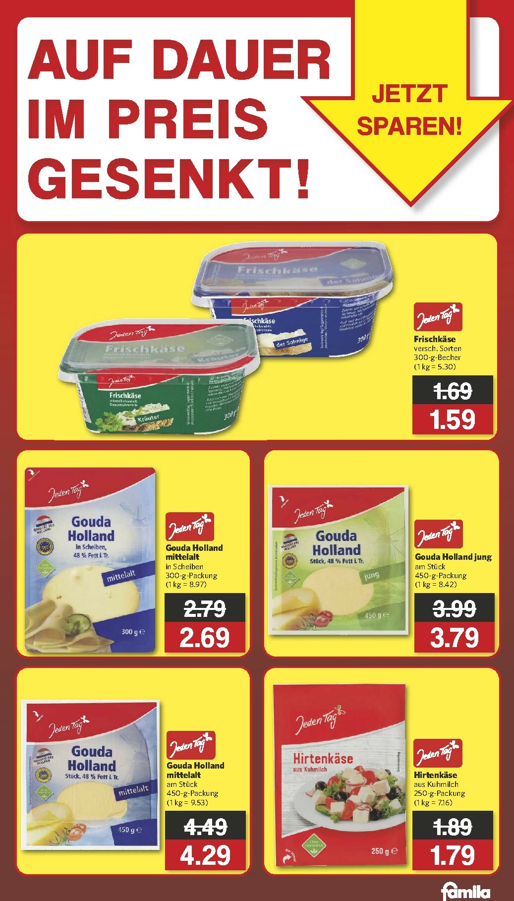 famila-nordwest - Famila Nordwest - Auf Dauer im Preis Gesenkt-Prospekt gültig vom 11.02.2026 bis 14.02.2026