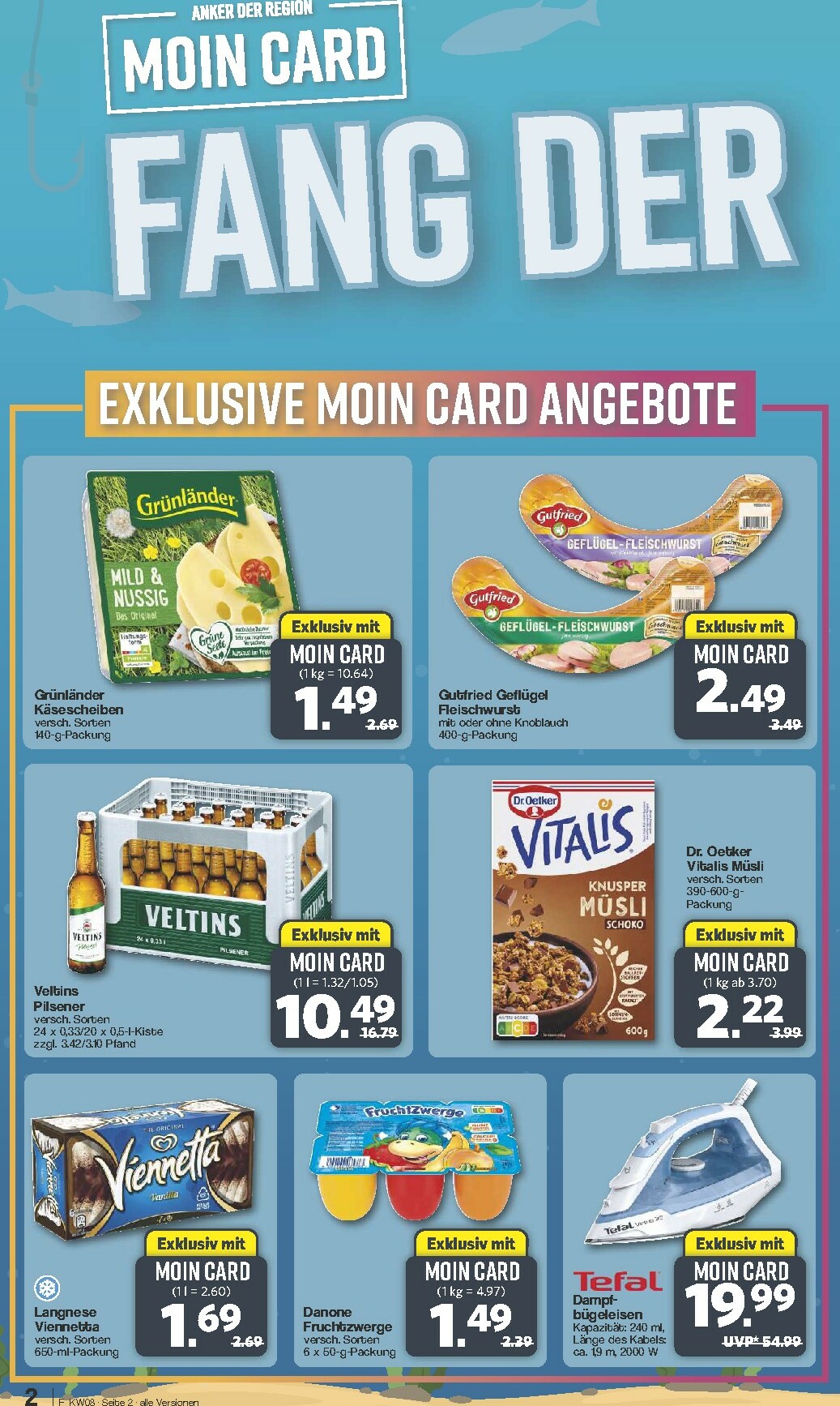 famila-nordwest - Famila Nordwest - Moin Card-Prospekt gültig vom 16.02.2026 bis 21.02.2026 - page: 2