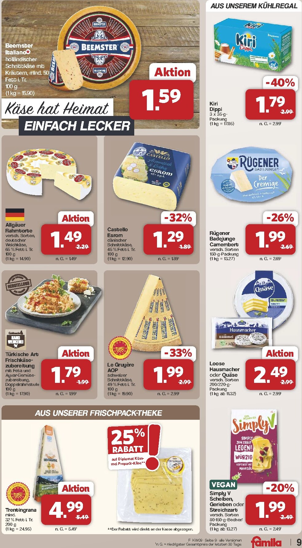 famila-nordwest - Famila Nordwest-Prospekt gültig vom 23.02.2026 bis 28.02.2026 - page: 9