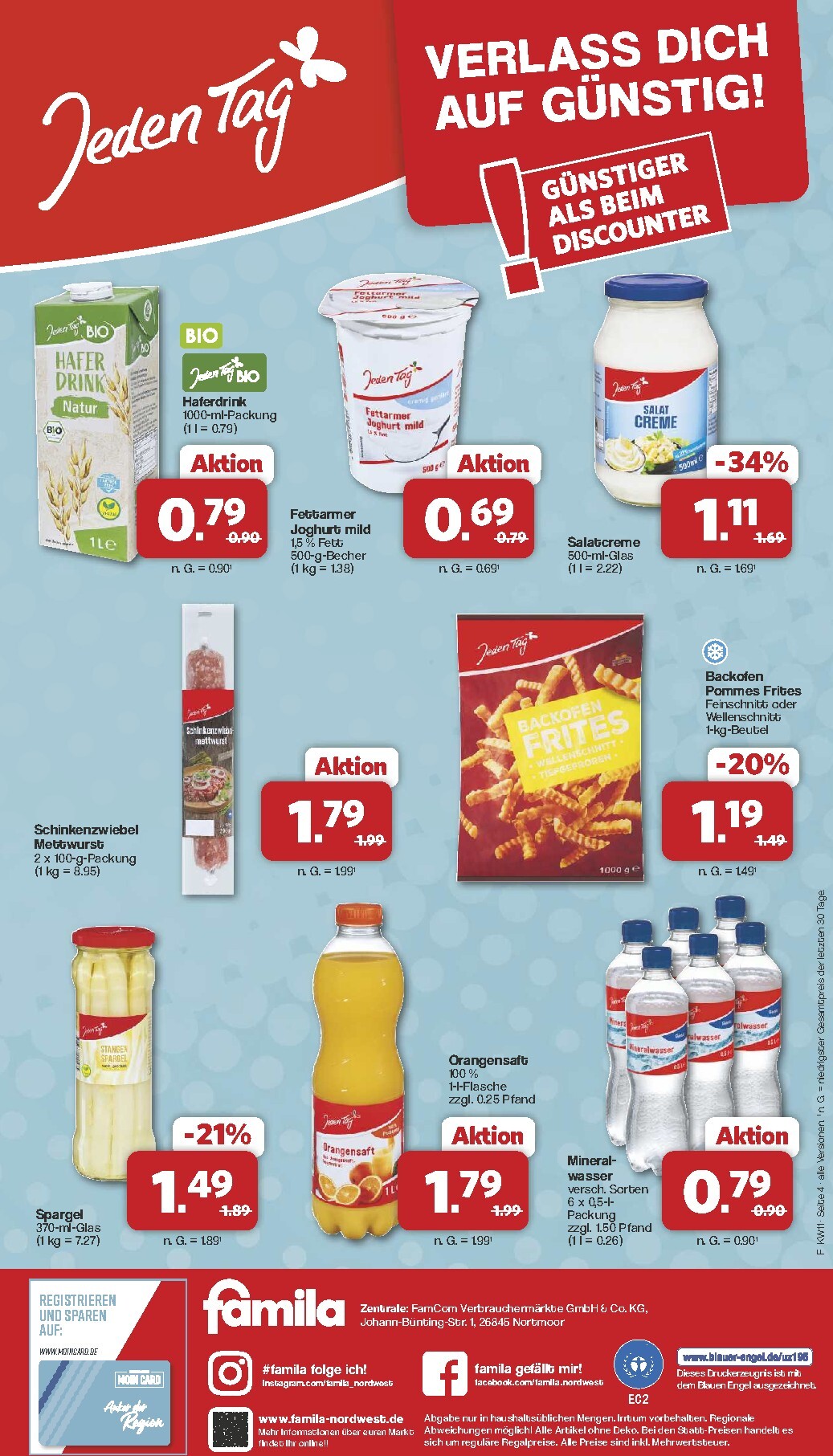 famila-nordwest - Famila Nordwest - Verlass dich auf Günstig-Prospekt gültig vom 09.03.2026 bis 14.03.2026 - page: 4