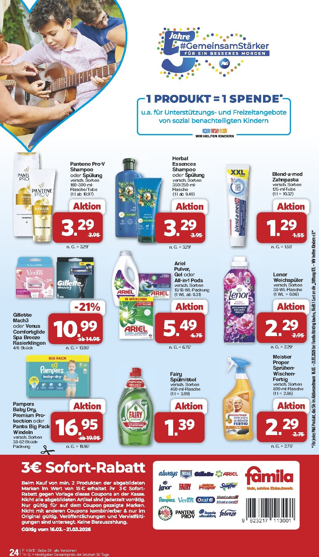 famila-nordwest - Famila Nordwest-Prospekt gültig vom 16.03.2026 bis 21.03.2026 - page: 31