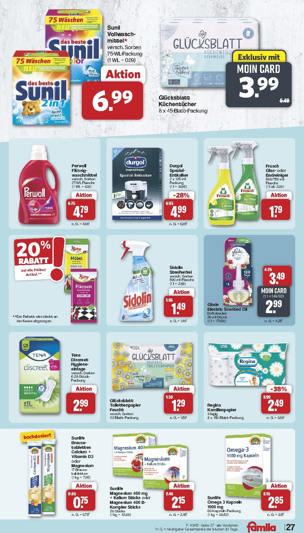 famila-nordwest - Famila Nordwest-Prospekt gültig vom 16.03.2026 bis 21.03.2026 - page: 34