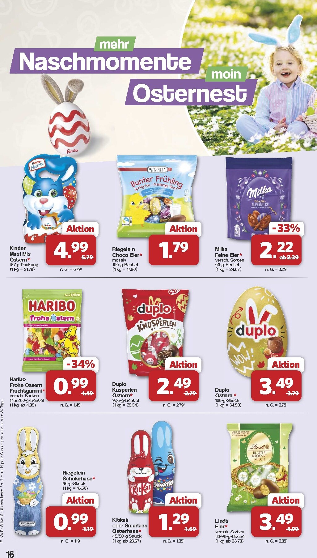 famila-nordwest - Famila Nordwest-Prospekt gültig vom 16.03.2026 bis 21.03.2026 - page: 22