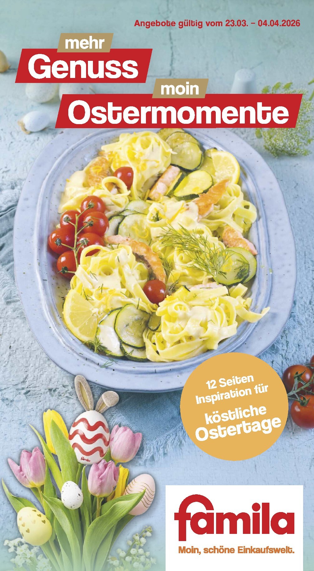 famila-nordwest - Famila Nordwest - Ostermomente-Prospekt gültig vom 23.03.2026 bis 04.04.2026
