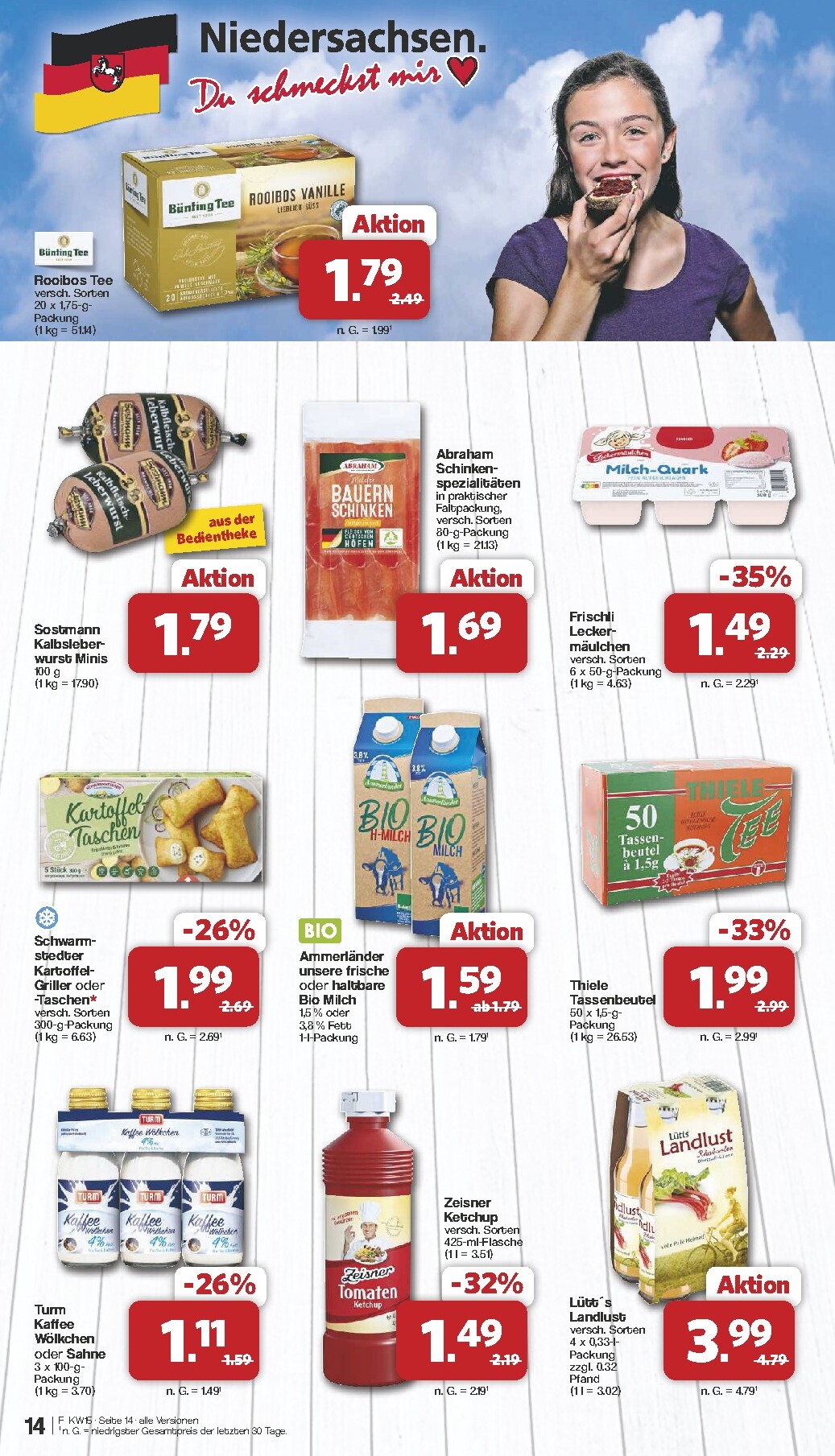 famila-nordwest - Famila Nordwest-Prospekt gültig vom 07.04.2026 bis 11.04.2026 - page: 14