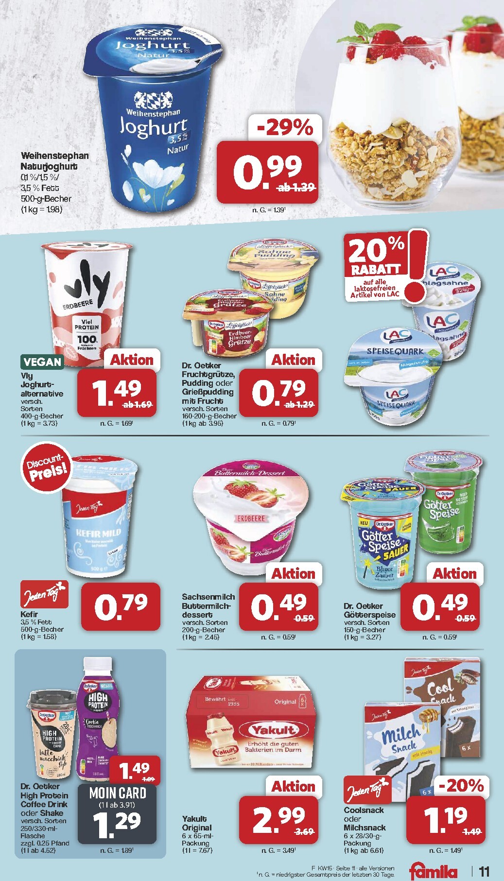 famila-nordwest - Famila Nordwest-Prospekt gültig vom 07.04.2026 bis 11.04.2026 - page: 11