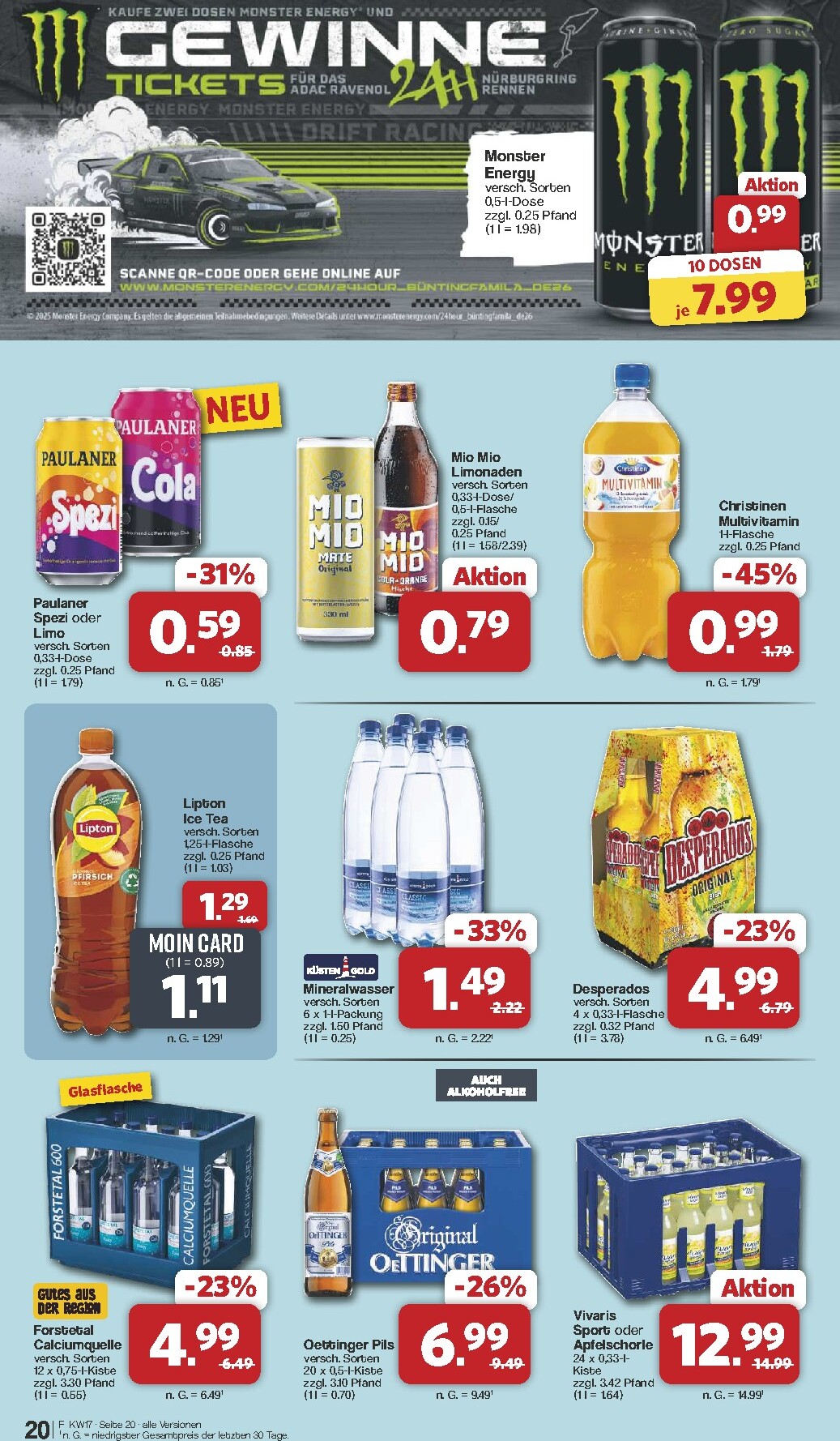 famila-nordwest - Famila Nordwest Prospekt nächste Woche – von Montag 20.04.2026 bis Samstag 25.04.2026 - page: 22