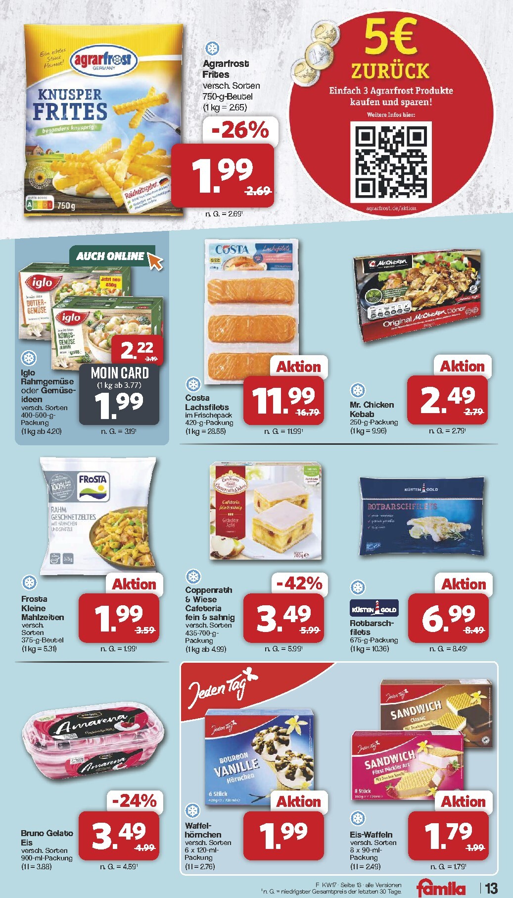 famila-nordwest - Famila Nordwest Prospekt nächste Woche – von Montag 20.04.2026 bis Samstag 25.04.2026 - page: 13