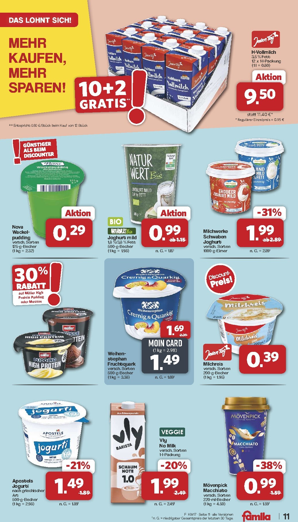 famila-nordwest - Famila Nordwest Prospekt nächste Woche – von Montag 20.04.2026 bis Samstag 25.04.2026 - page: 11