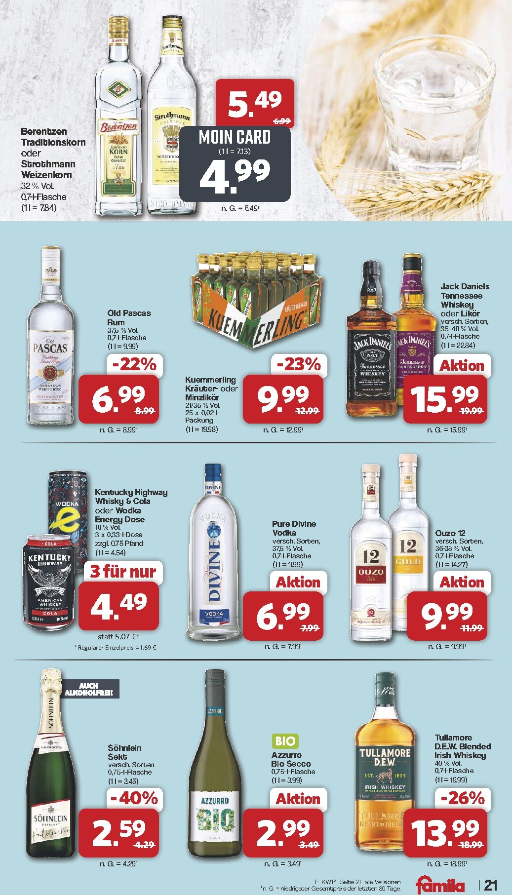 famila-nordwest - Famila Nordwest Prospekt nächste Woche – von Montag 20.04.2026 bis Samstag 25.04.2026 - page: 23