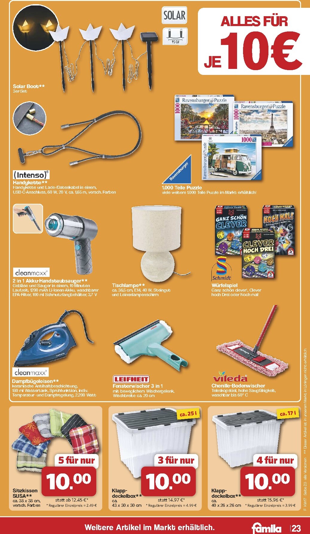 famila-nordwest - Famila Nordwest Prospekt nächste Woche – von Montag 20.04.2026 bis Samstag 25.04.2026 - page: 25