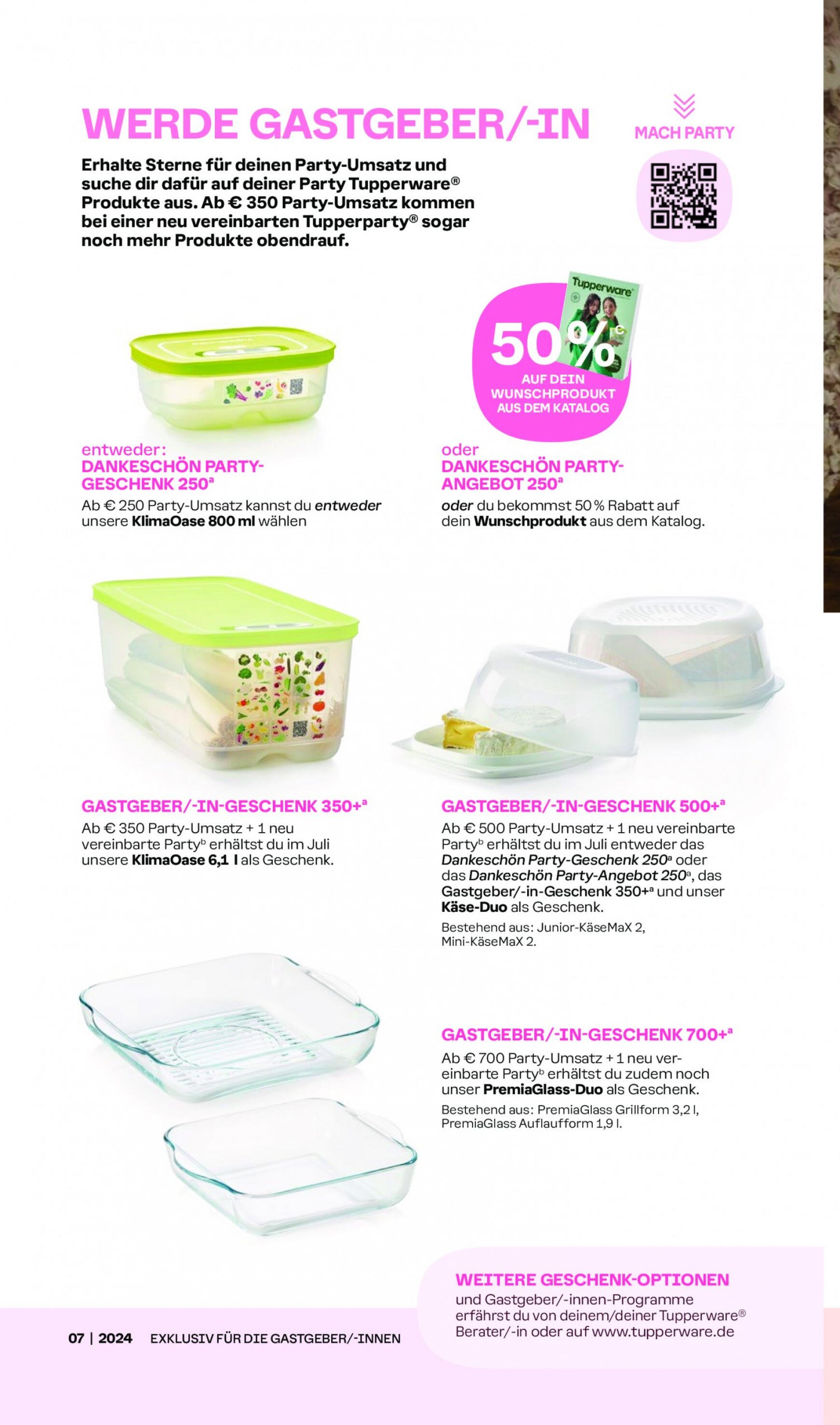 tupperware - Flyer Tupperware aktuell 01.07. - 04.08. - page: 10