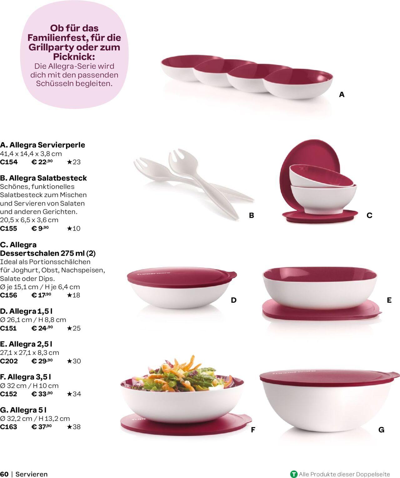 tupperware - Tupperware Angebote Herbst/Winter 2024/25 » Prospekt Online von Sonntag 01.09.2024 - page: 60