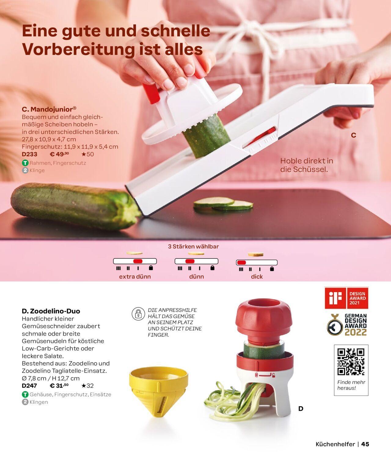 tupperware - Tupperware Angebote Herbst/Winter 2024/25 » Prospekt Online von Sonntag 01.09.2024 - page: 45