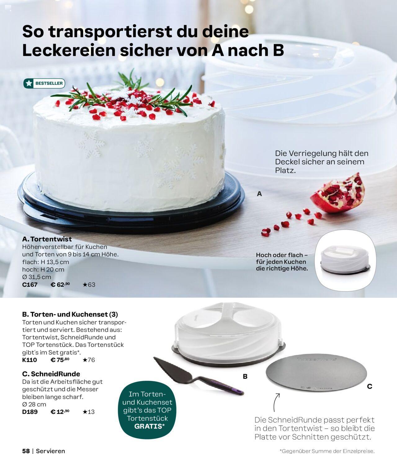 tupperware - Tupperware Angebote Herbst/Winter 2024/25 » Prospekt Online von Sonntag 01.09.2024 - page: 58