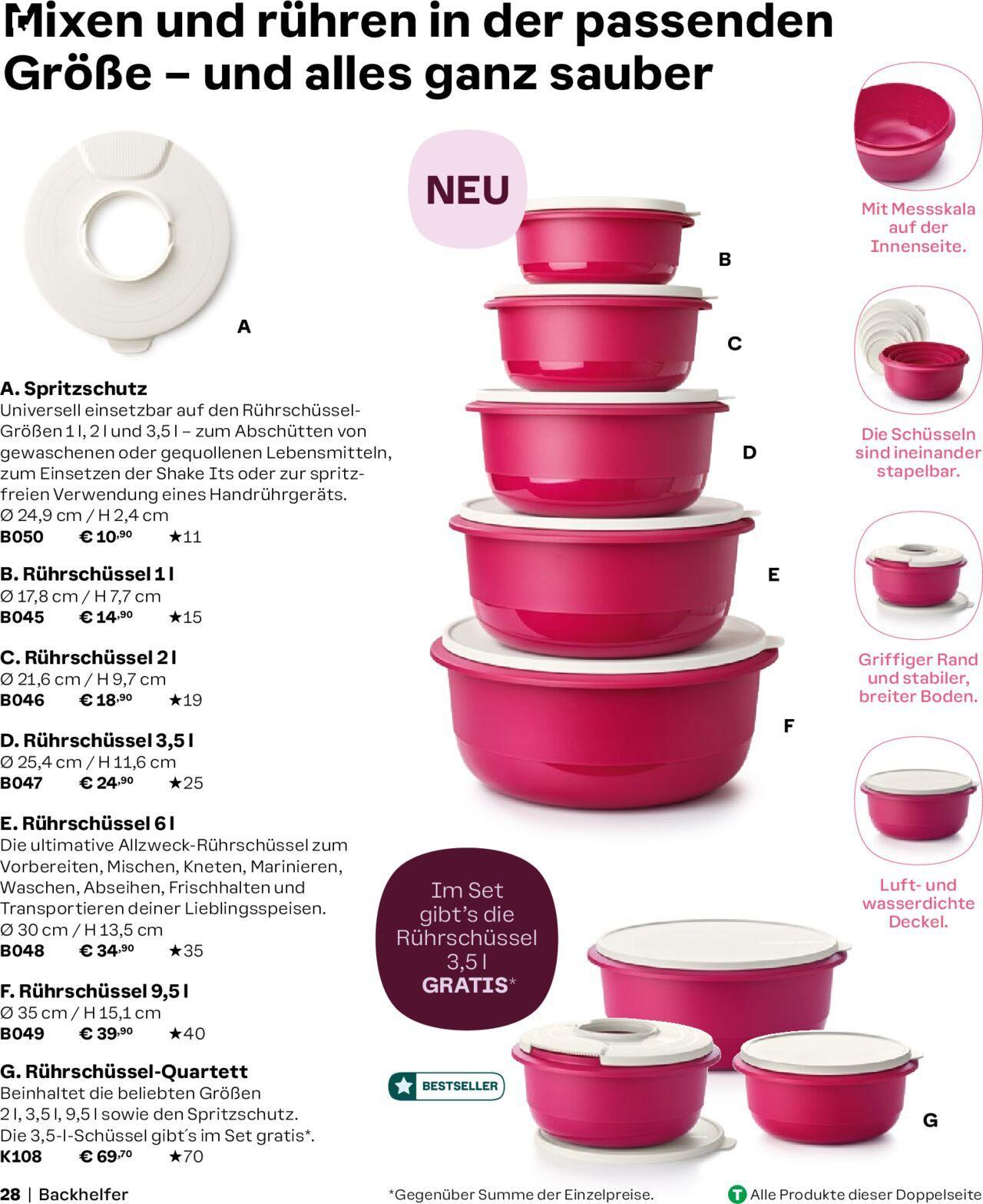 tupperware - Tupperware Angebote Herbst/Winter 2024/25 » Prospekt Online von Sonntag 01.09.2024 - page: 28