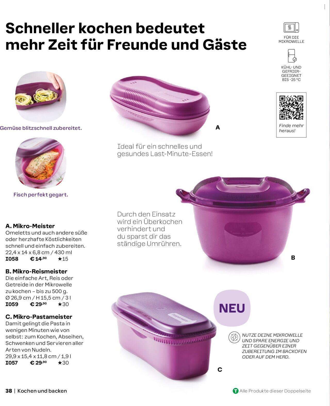 tupperware - Tupperware Angebote Herbst/Winter 2024/25 » Prospekt Online von Sonntag 01.09.2024 - page: 38