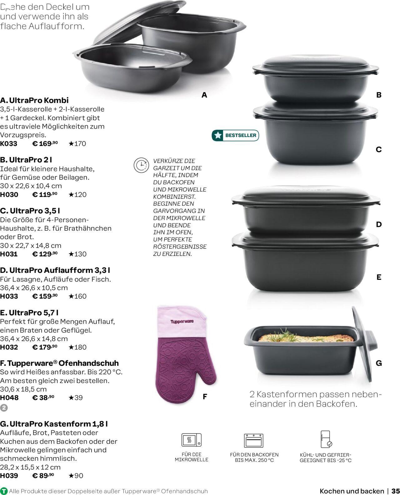 tupperware - Tupperware Angebote Herbst/Winter 2024/25 » Prospekt Online von Sonntag 01.09.2024 - page: 35