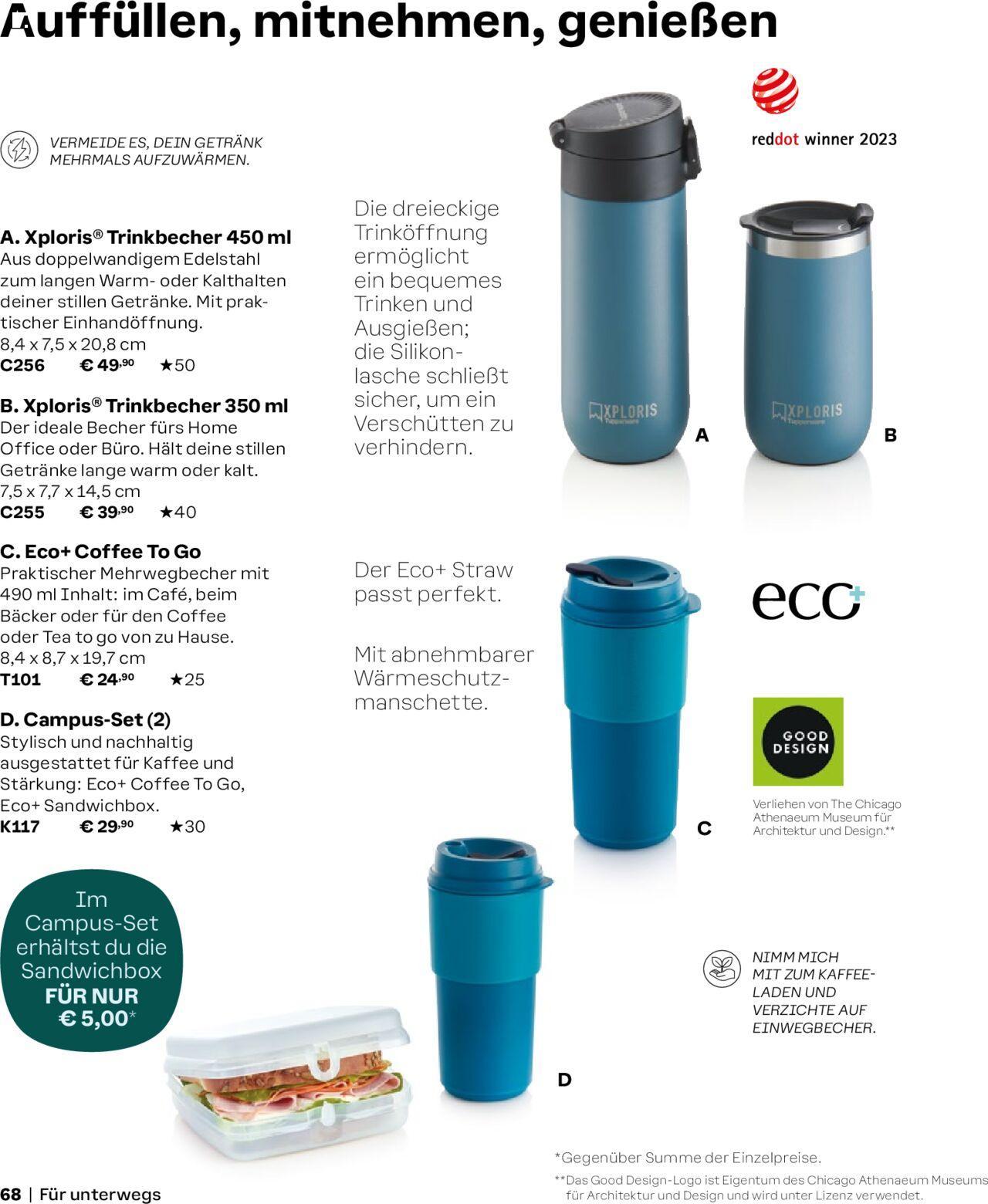 tupperware - Tupperware Angebote Herbst/Winter 2024/25 » Prospekt Online von Sonntag 01.09.2024 - page: 68