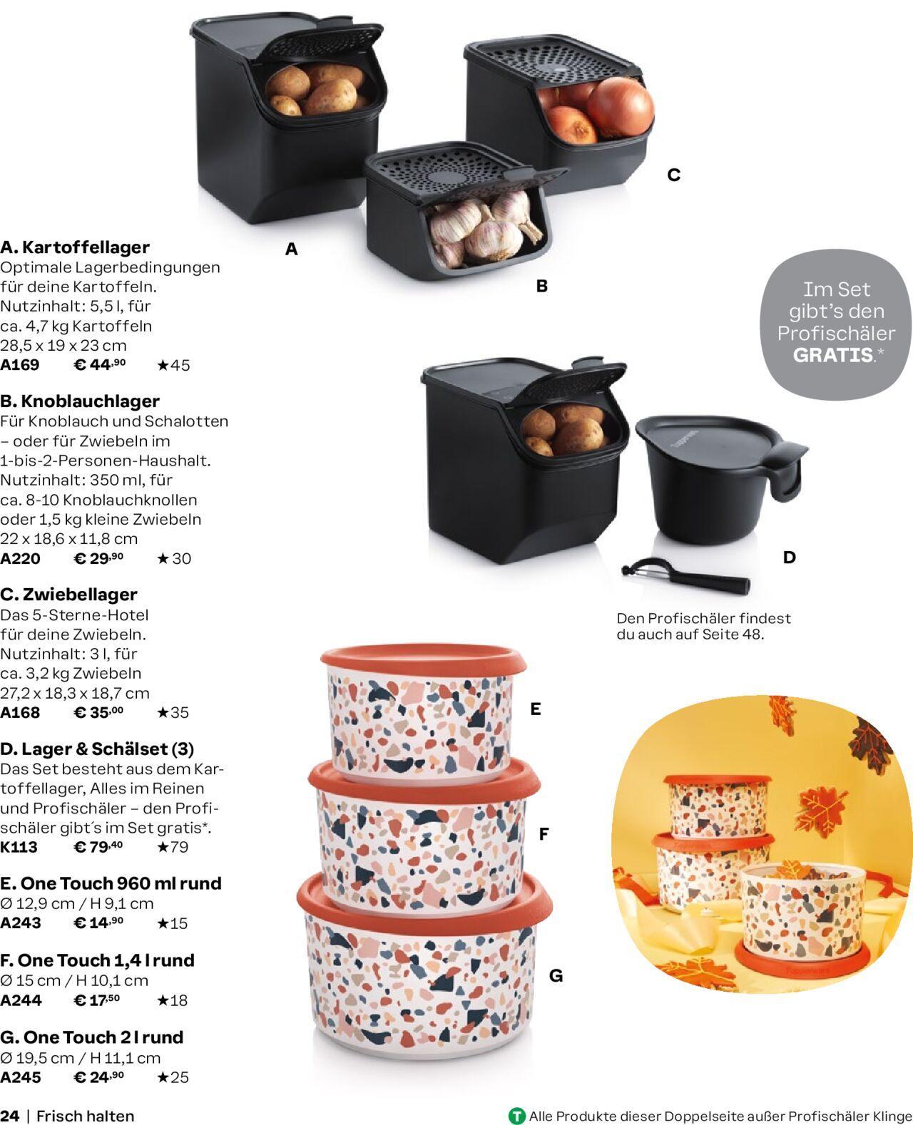 tupperware - Tupperware Angebote Herbst/Winter 2024/25 » Prospekt Online von Sonntag 01.09.2024 - page: 24