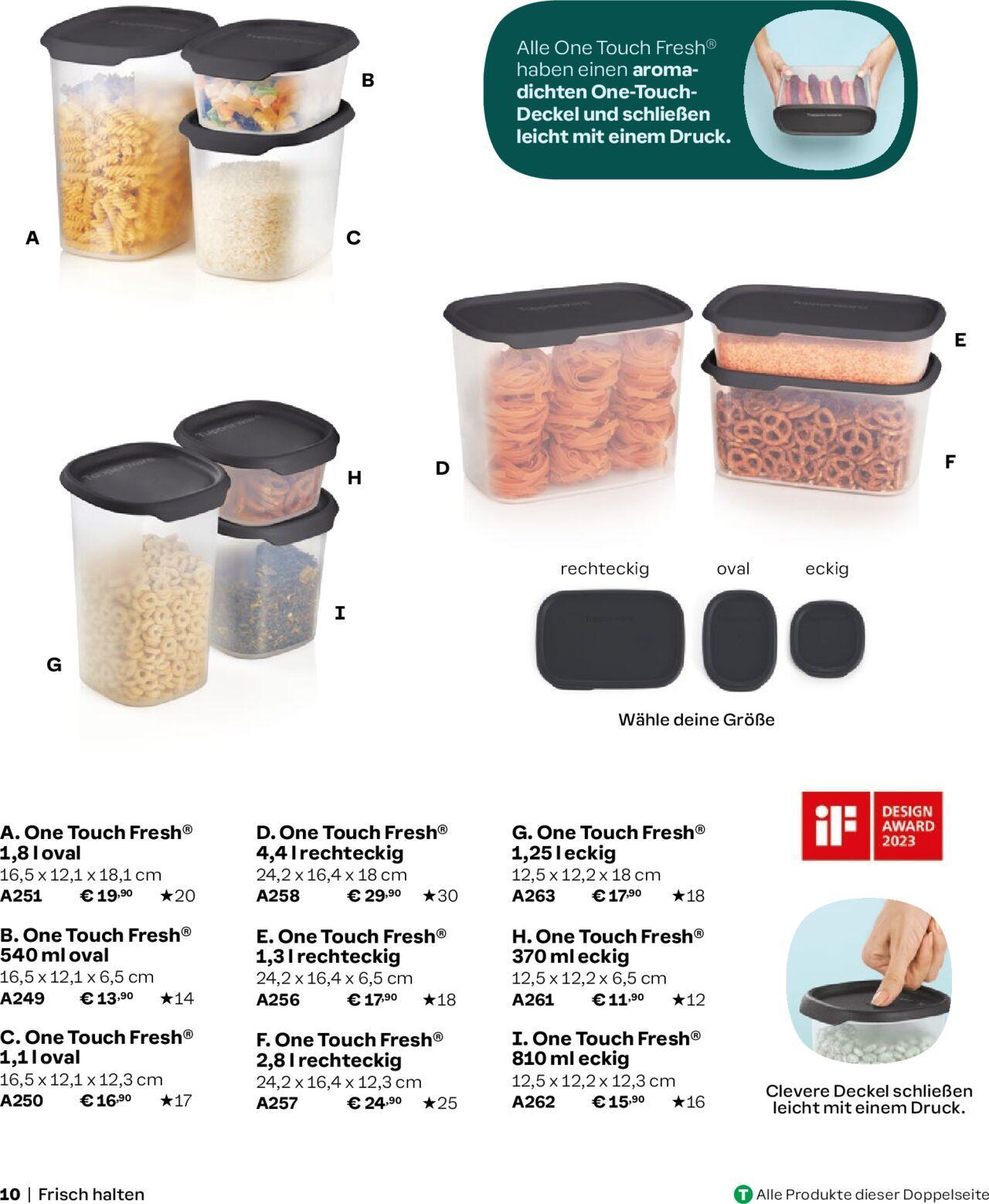 tupperware - Tupperware Angebote Herbst/Winter 2024/25 » Prospekt Online von Sonntag 01.09.2024 - page: 10