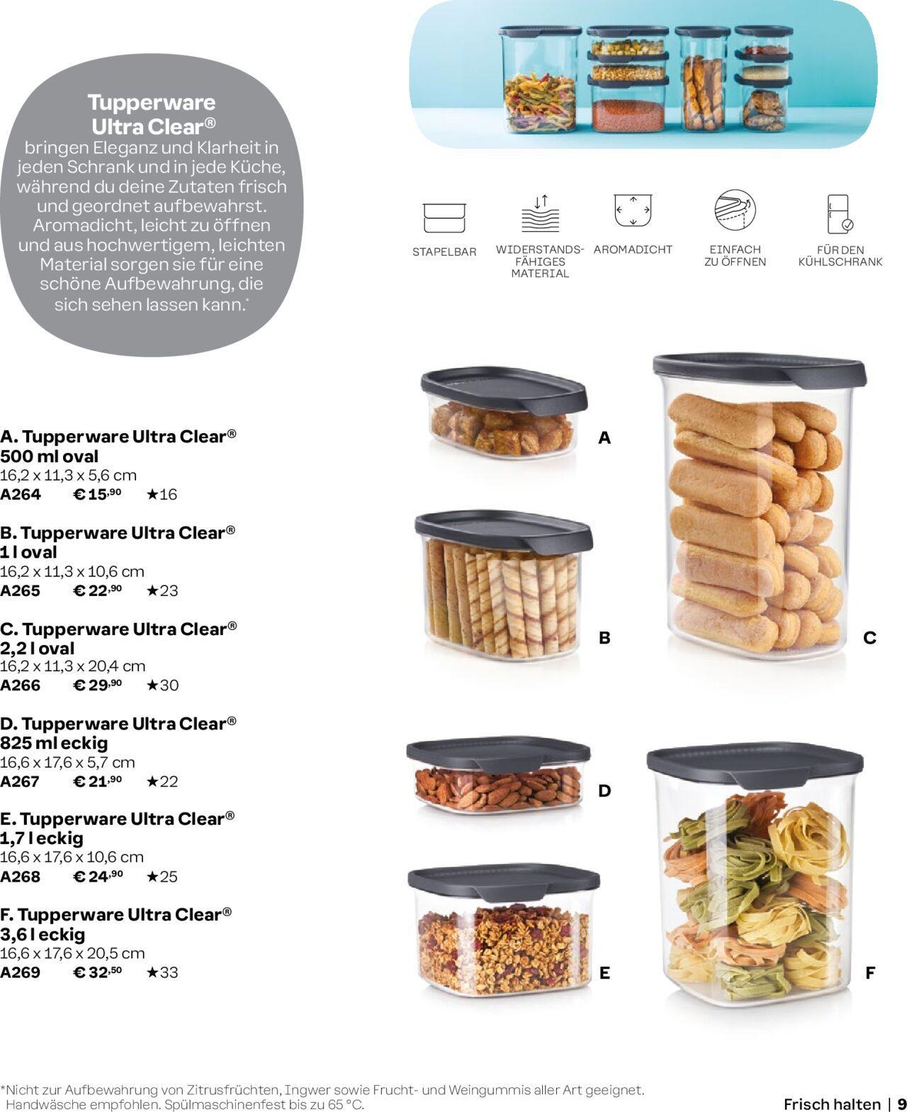 tupperware - Tupperware Angebote Herbst/Winter 2024/25 » Prospekt Online von Sonntag 01.09.2024 - page: 9