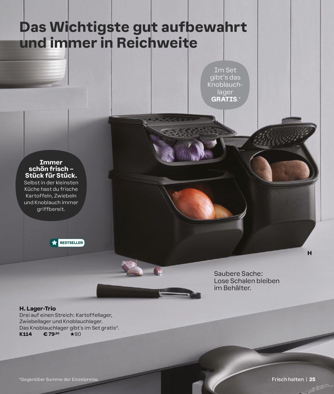 tupperware - Tupperware Angebote Herbst/Winter 2024/25 » Prospekt Online von Sonntag 01.09.2024 - page: 25