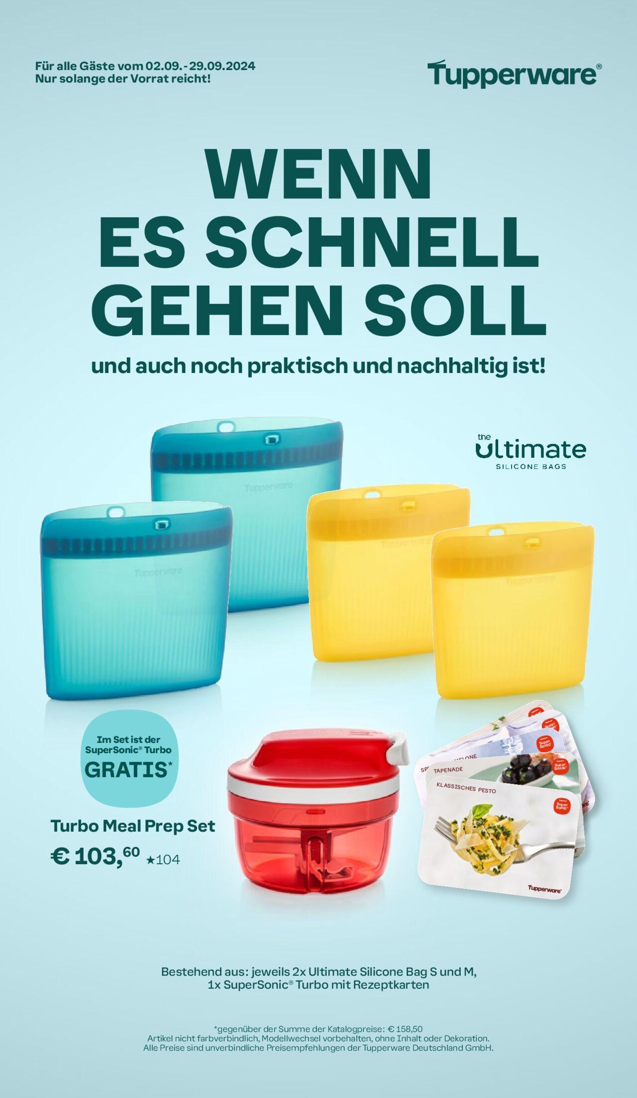 tupperware - Tupperware Angebote Specials & Party Online September 2024 » Prospekt Online 02.09.2024 - 29.09.2024