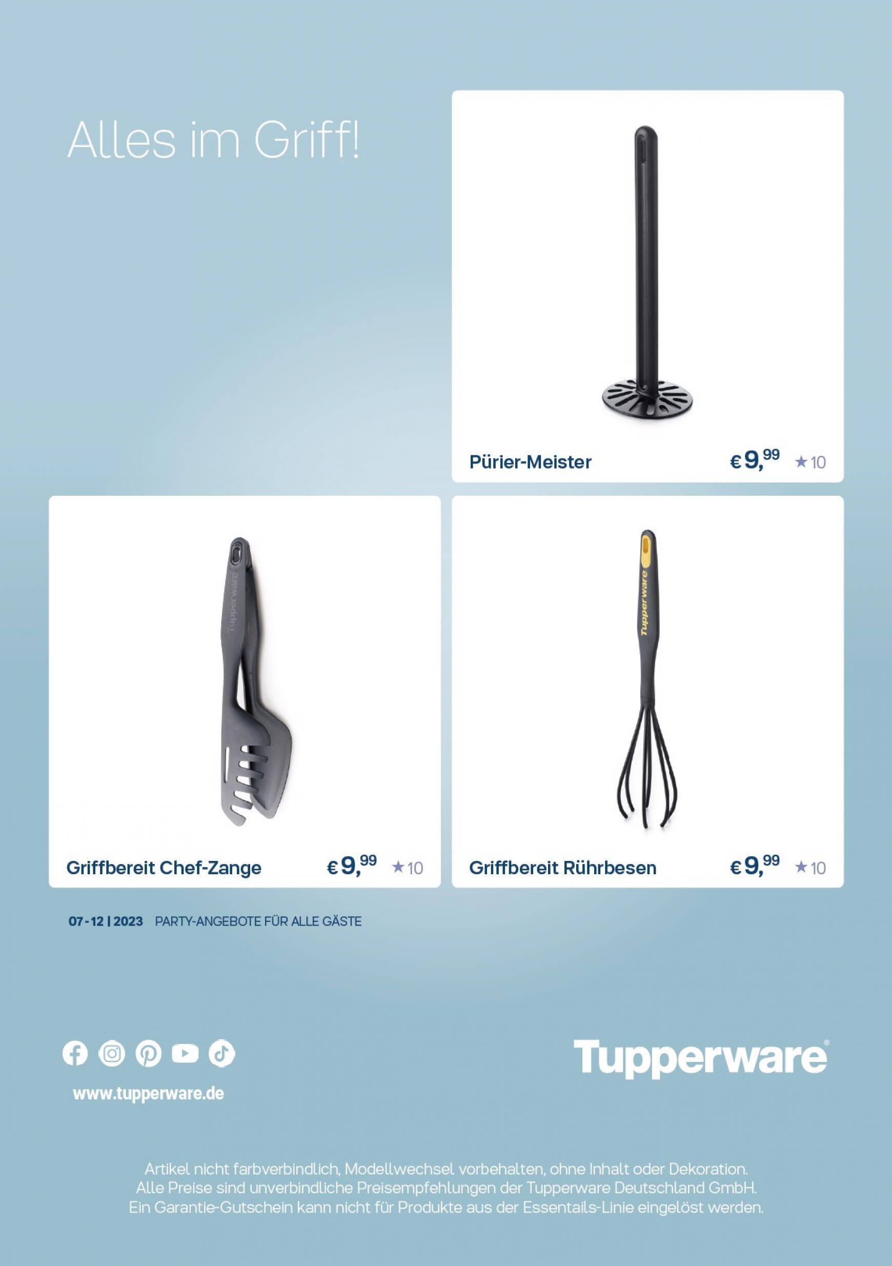 tupperware - Tupperware essentials - page: 8