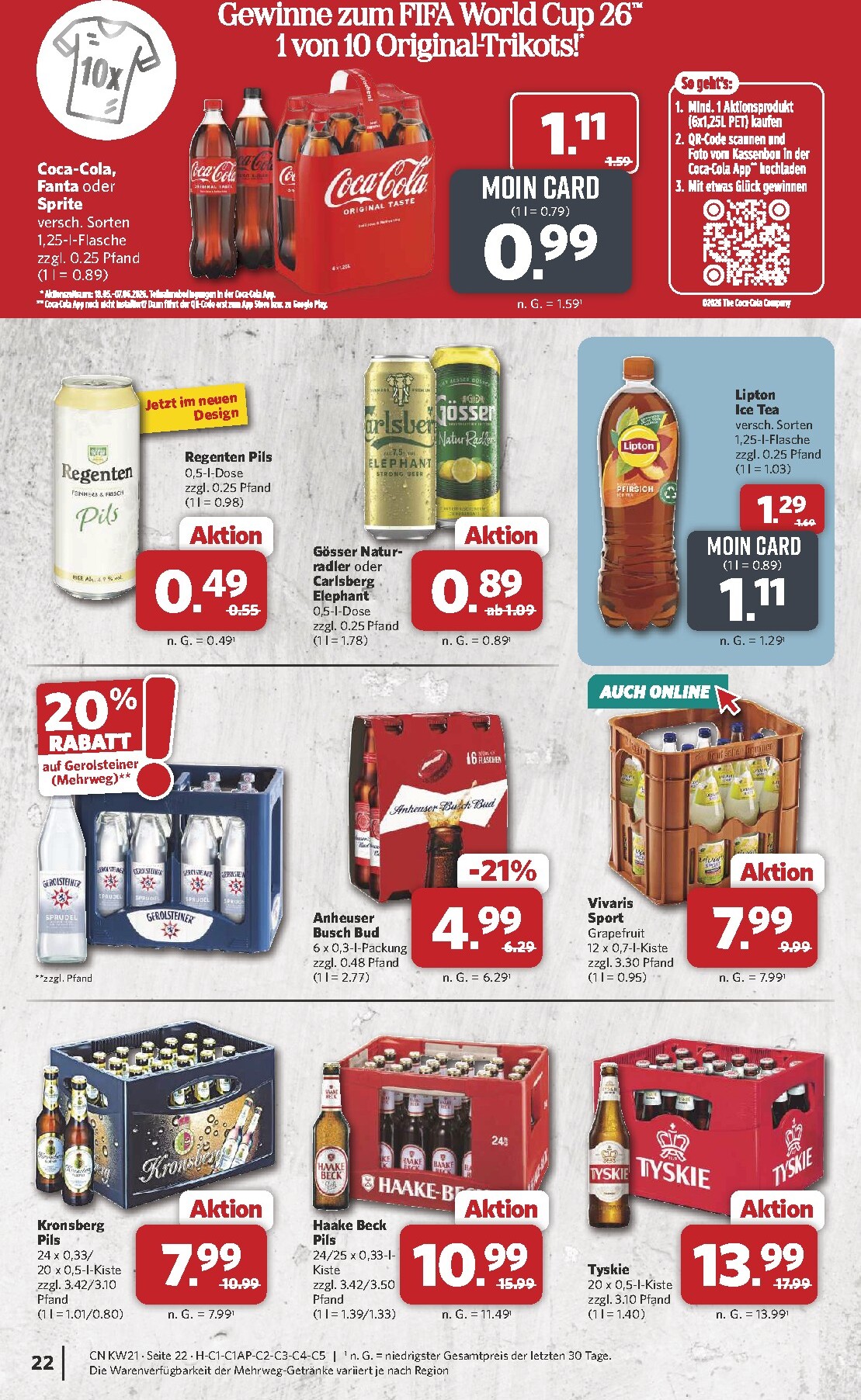 combi - Combi Prospekt nächste Woche – von Montag 18.05.2026 bis Samstag 23.05.2026 - page: 22