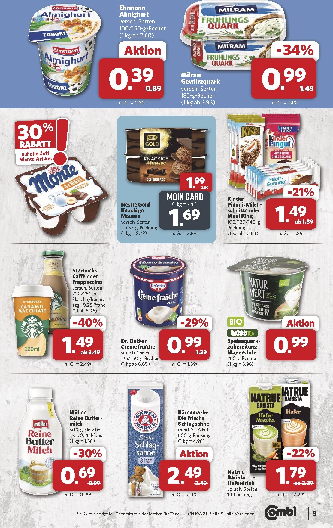 combi - Combi Prospekt nächste Woche – von Montag 18.05.2026 bis Samstag 23.05.2026 - page: 9
