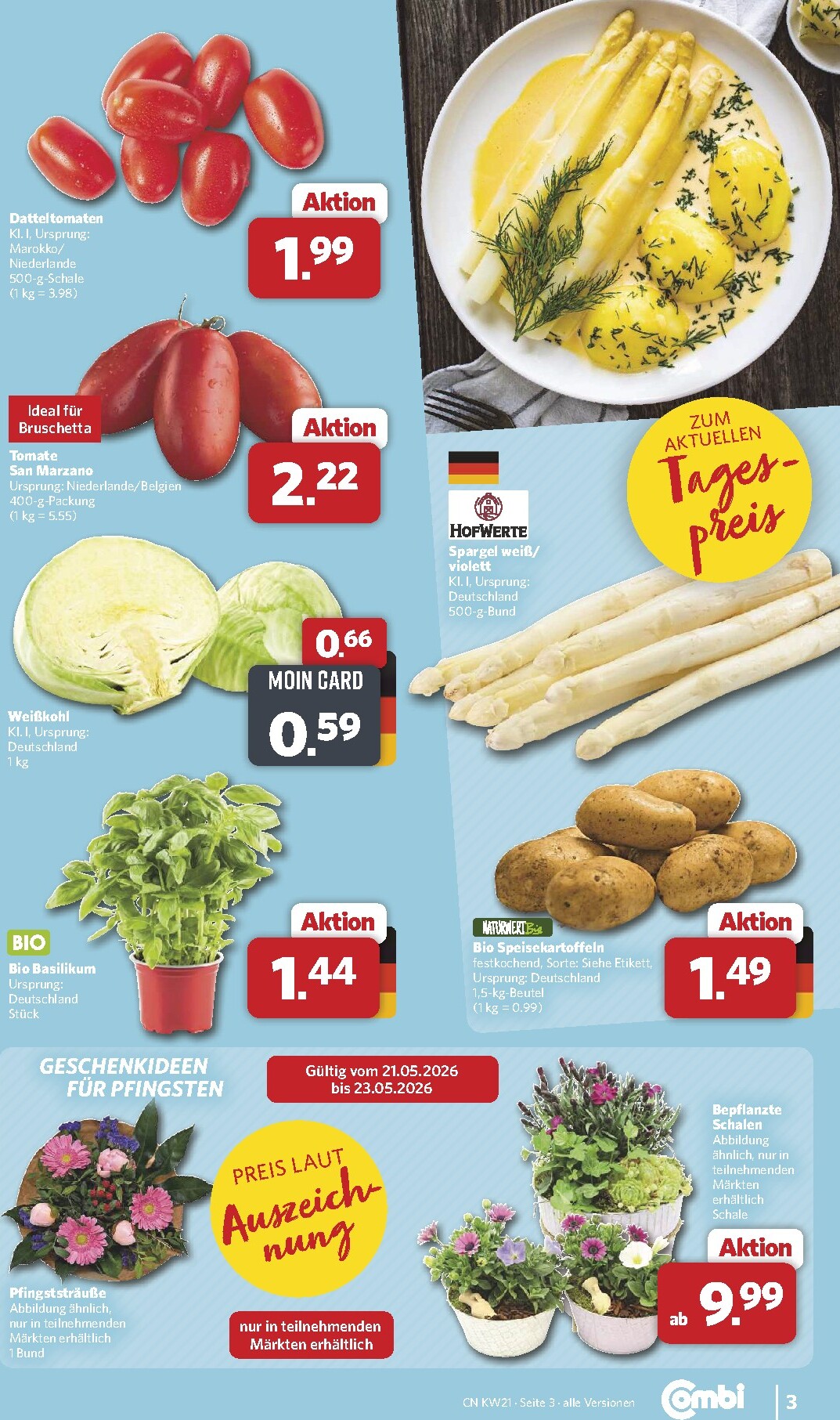 combi - Combi Prospekt nächste Woche – von Montag 18.05.2026 bis Samstag 23.05.2026 - page: 3