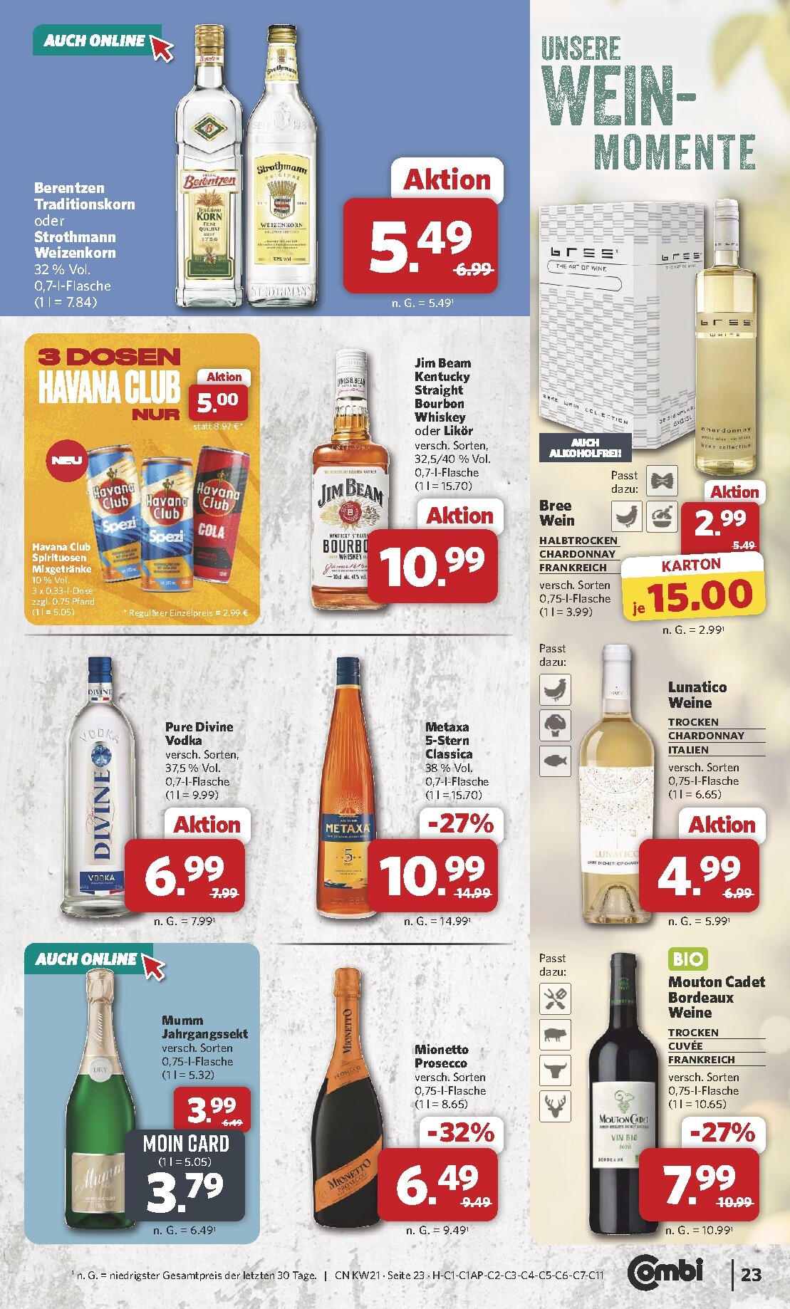 combi - Combi Prospekt nächste Woche – von Montag 18.05.2026 bis Samstag 23.05.2026 - page: 23