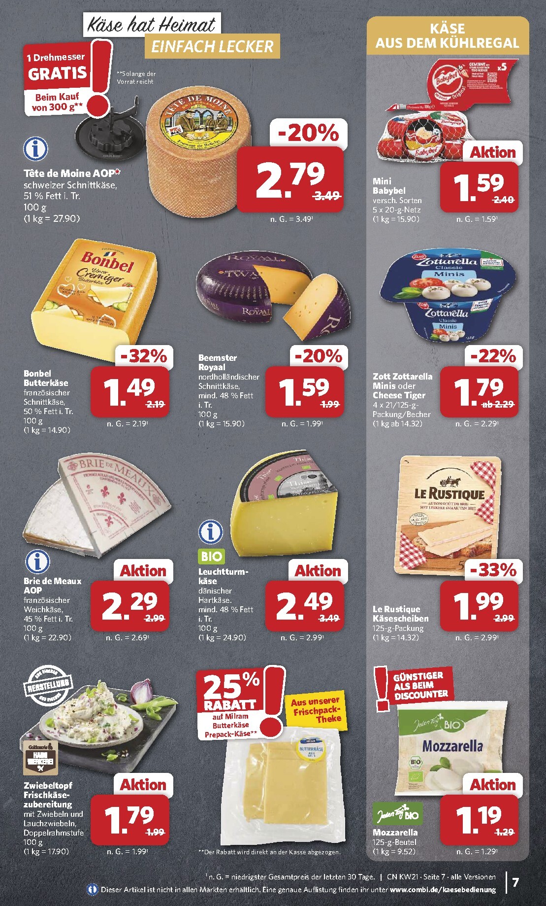combi - Combi Prospekt nächste Woche – von Montag 18.05.2026 bis Samstag 23.05.2026 - page: 7
