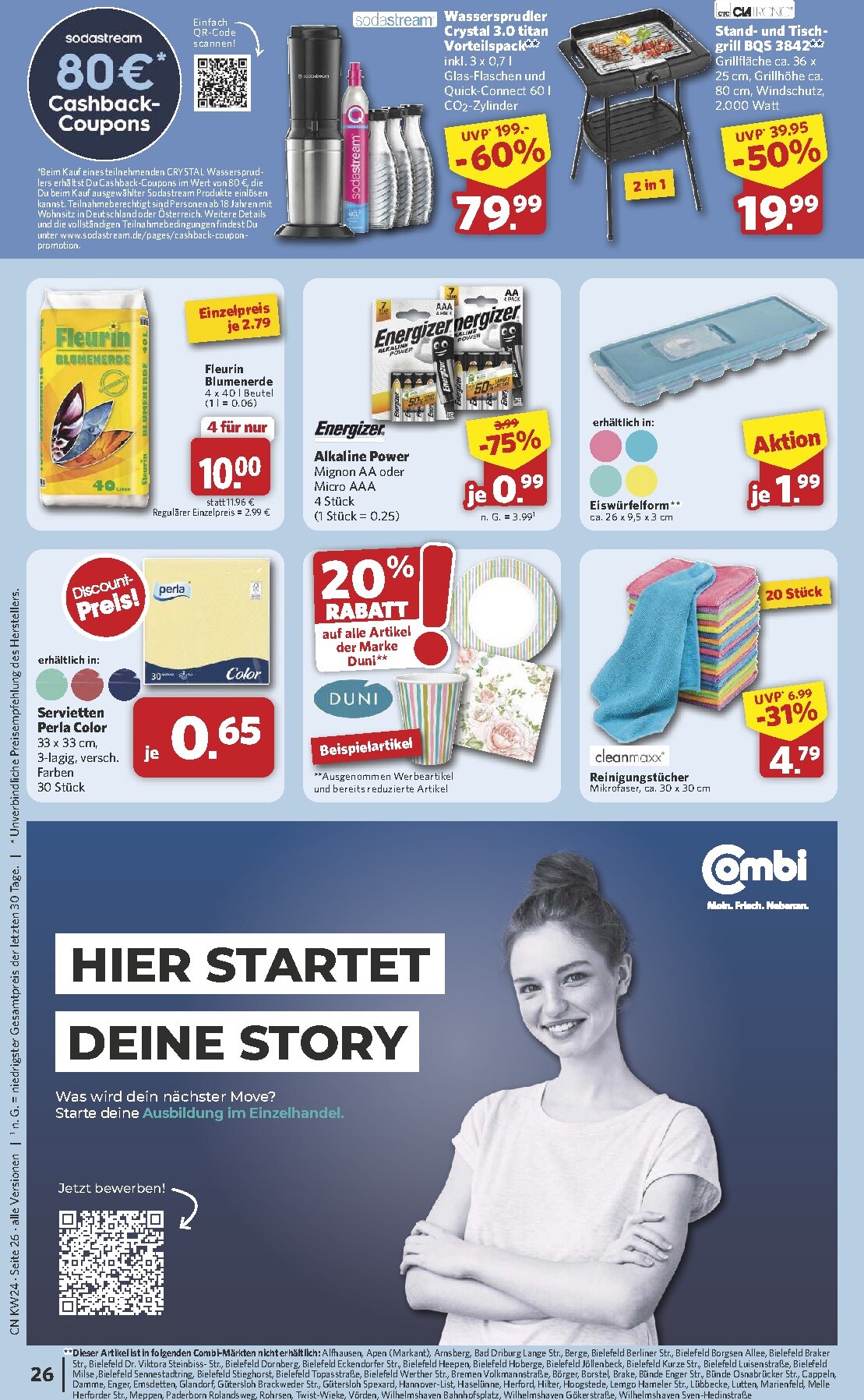 combi - Combi - Prospekt Markt - Angebote Prospekt nächste Woche – von Montag 08.06.2026 bis Samstag 13.06.2026 - page: 28