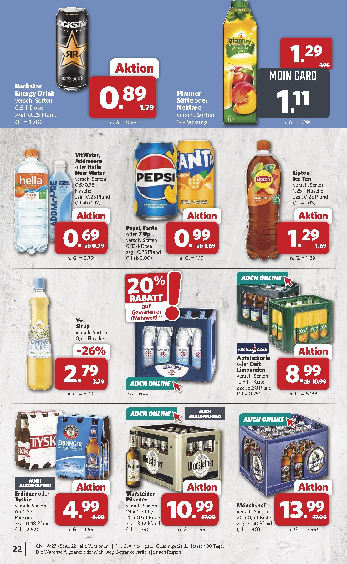 combi - Combi Prospekt nächste Woche – von Montag 29.06.2026 bis Samstag 04.07.2026 - page: 22