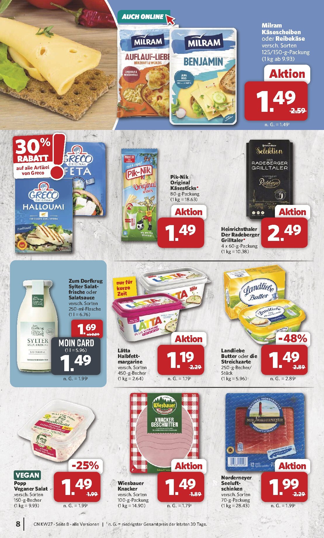 combi - Combi Prospekt nächste Woche – von Montag 29.06.2026 bis Samstag 04.07.2026 - page: 8